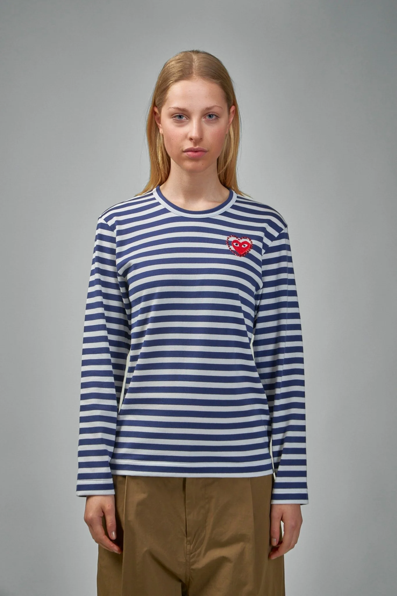 Metalstone Heart Striped Long Sleeve T-shirt - Image 5