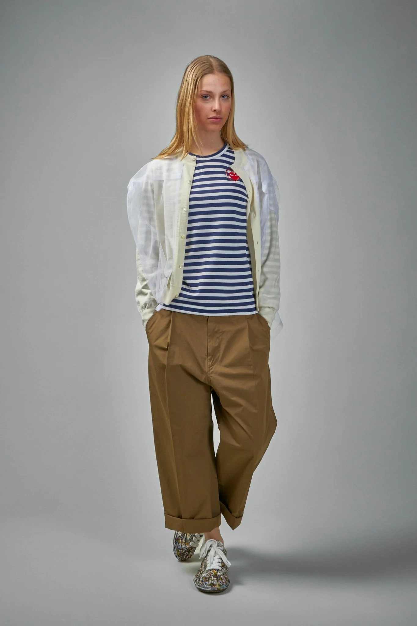 Metalstone Heart Striped Long Sleeve T-shirt - Image 6
