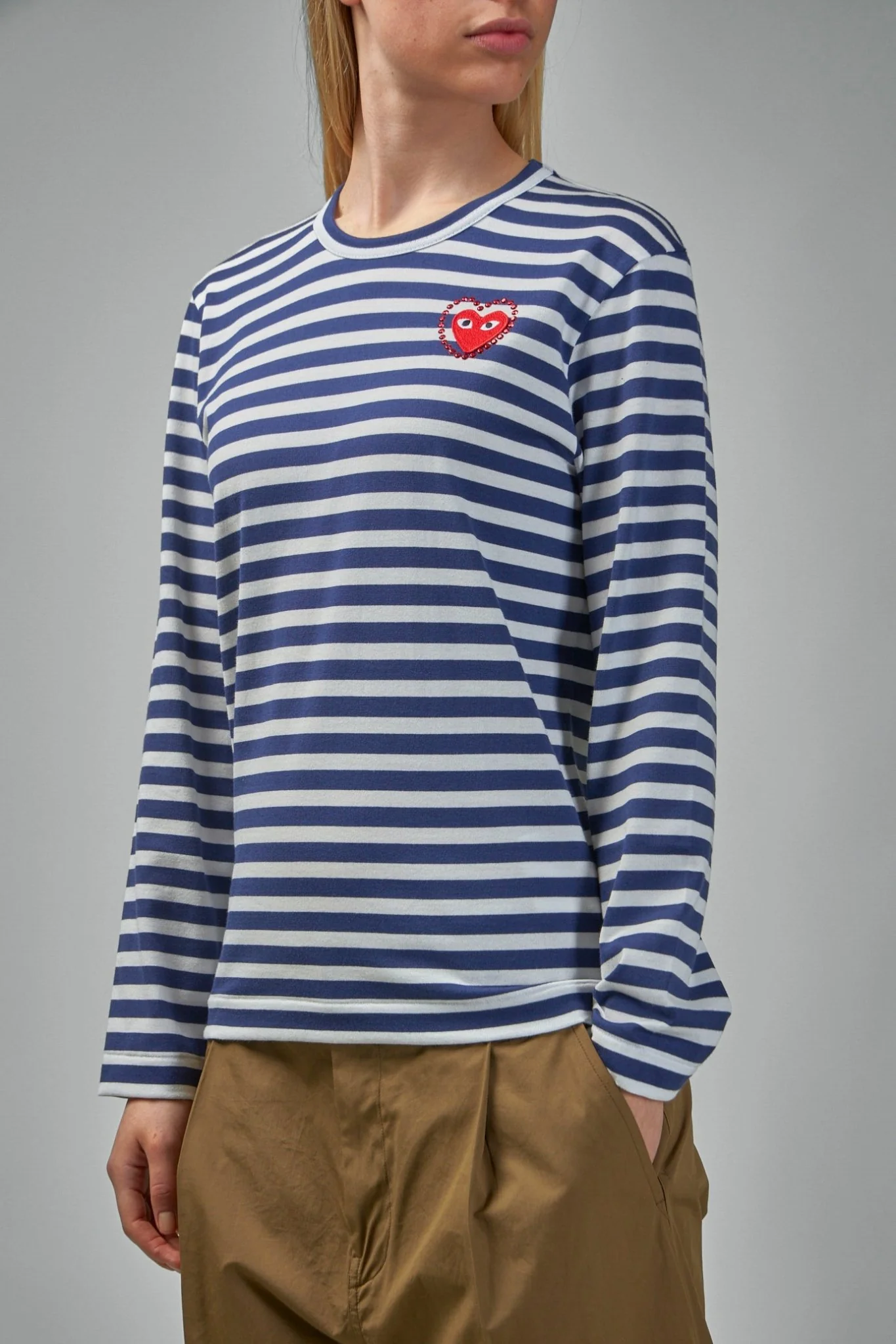 Metalstone Heart Striped Long Sleeve T-shirt - Image 8