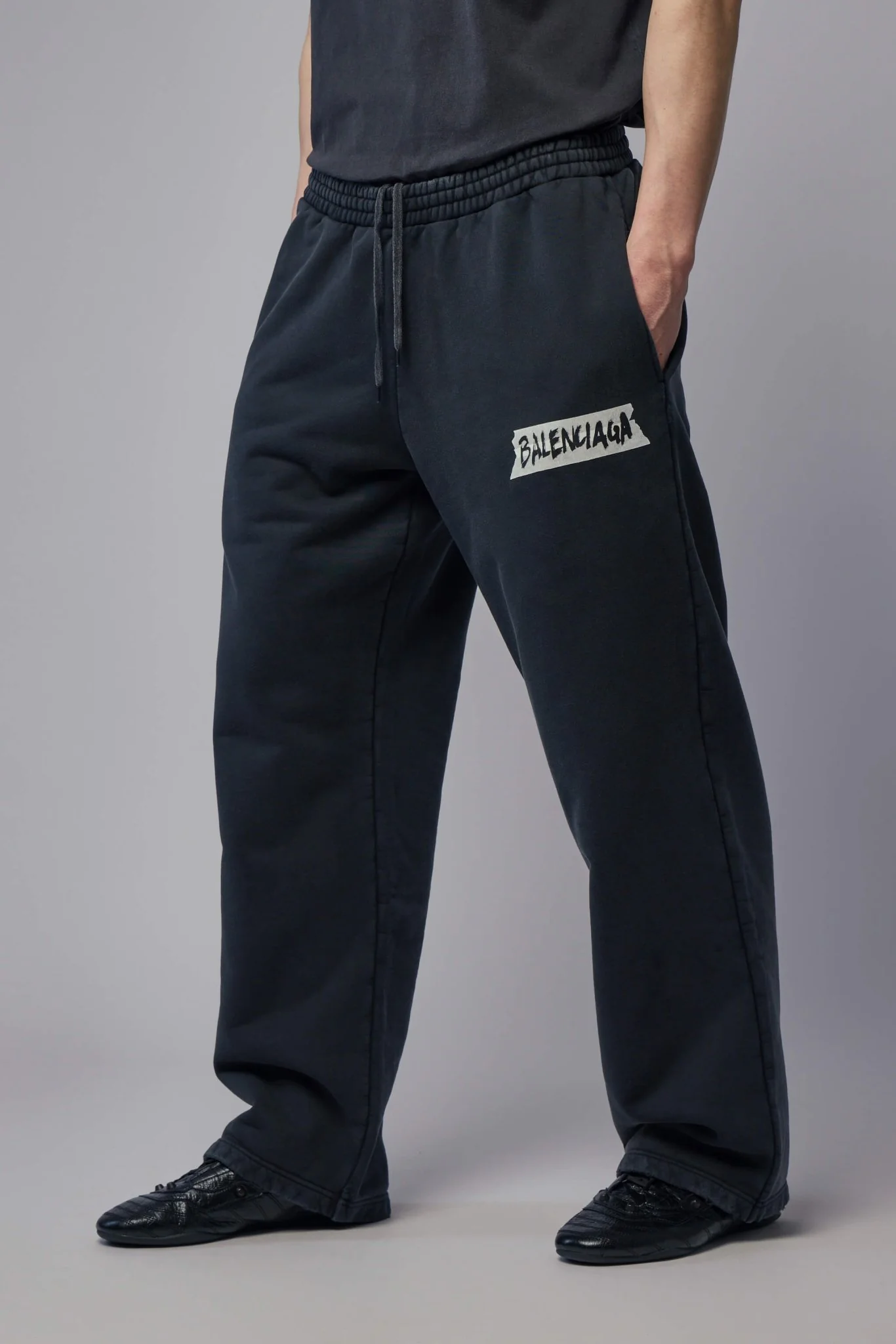 Masking Tape Baggy Pants - Image 3
