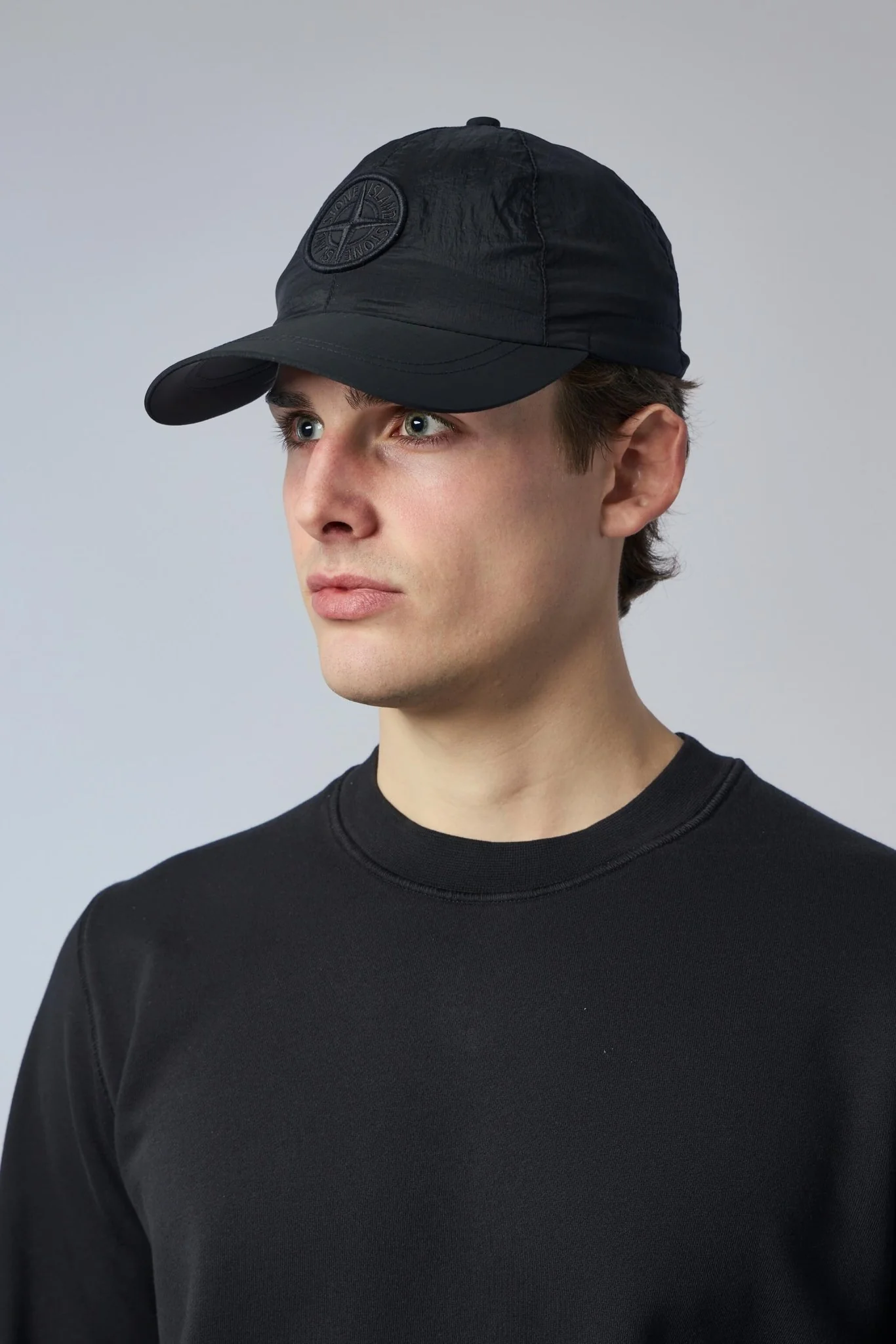Baseball Cap with Compass Embroidery - Image 2
