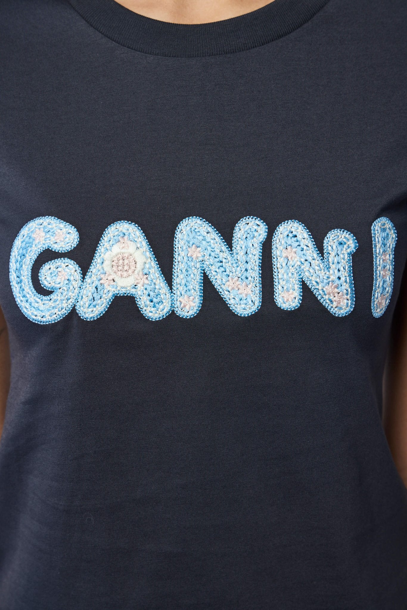 Cotton T-shirt with Front Logo - Image 4