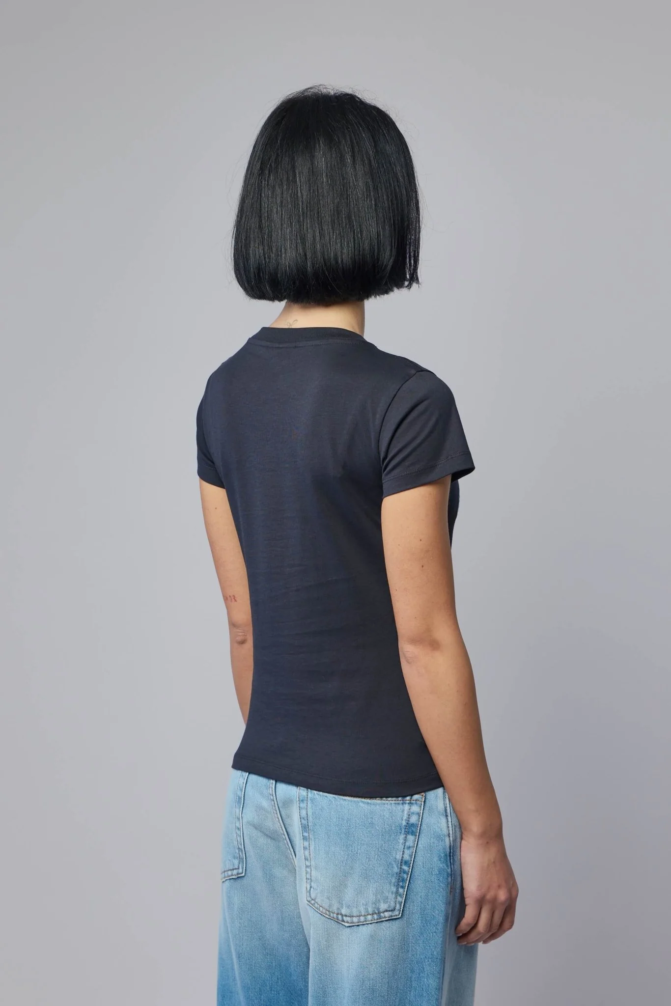 Cotton T-shirt with Front Logo - Image 5