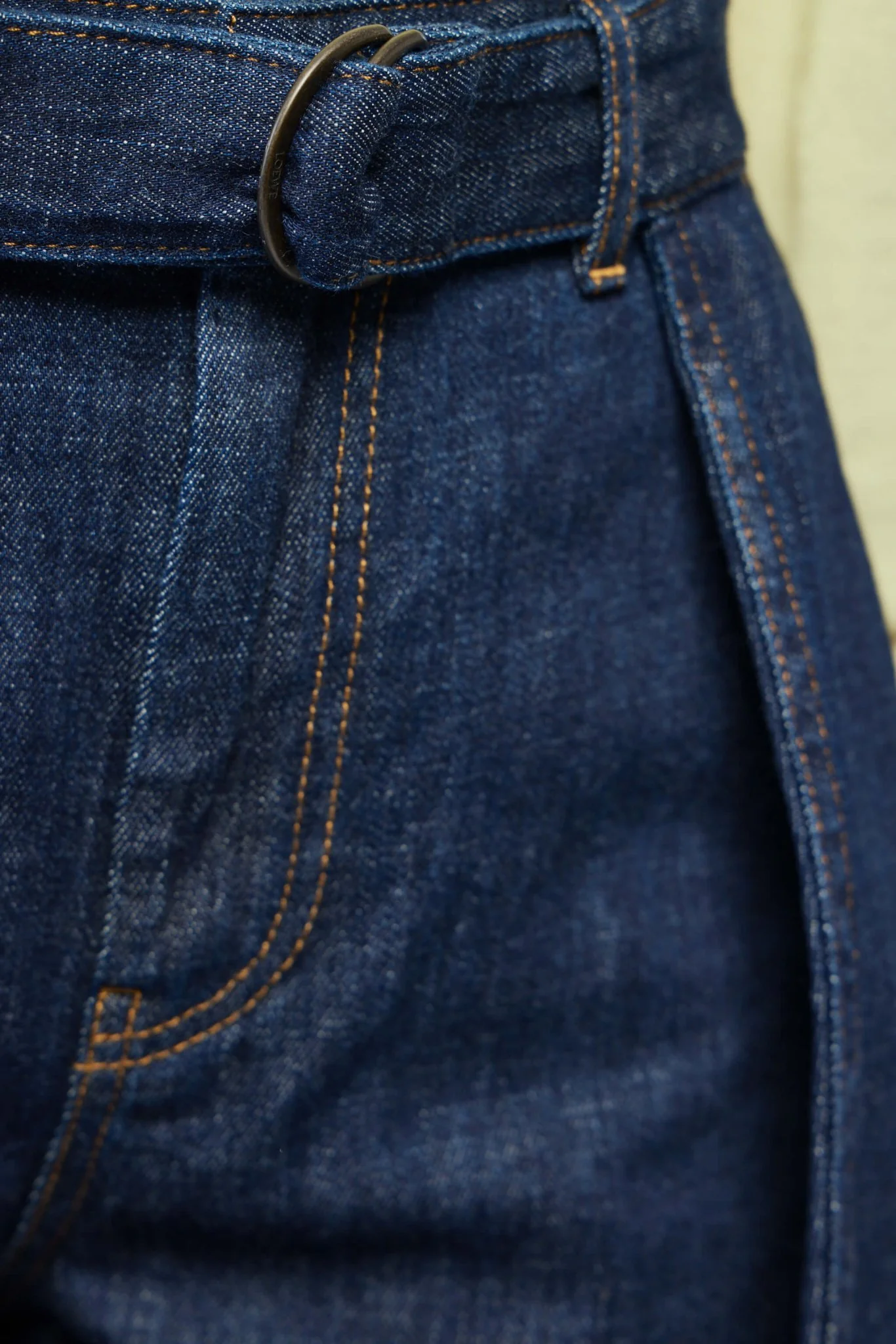 Belted Jeans in Denim - Image 4