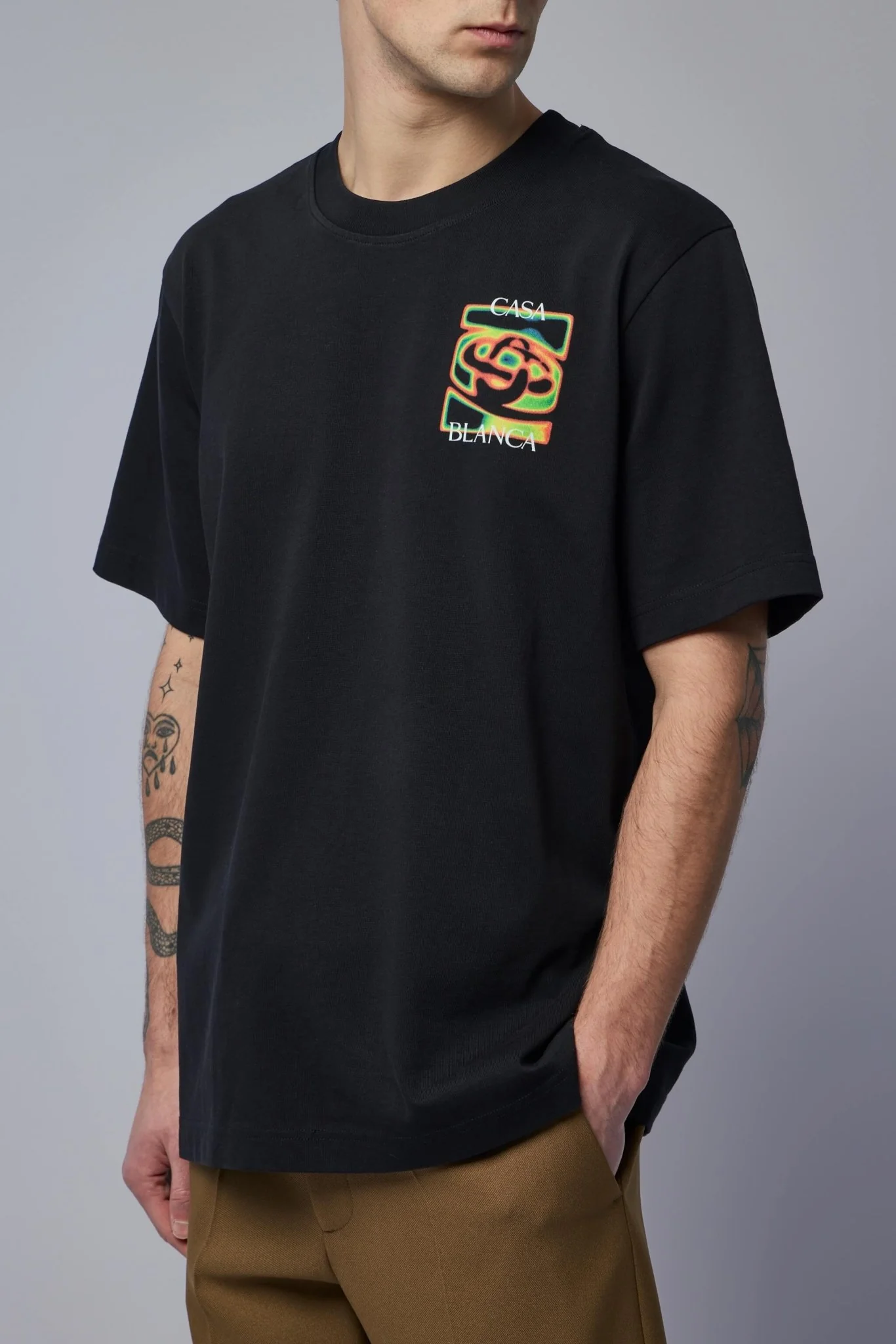 Heat Map Logo Short Sleeve T-shirt - Image 3