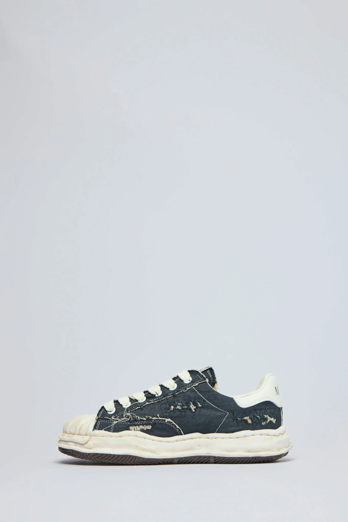 Og Sole Ripped Overdye Canvas Low-top Sneaker - Image 3