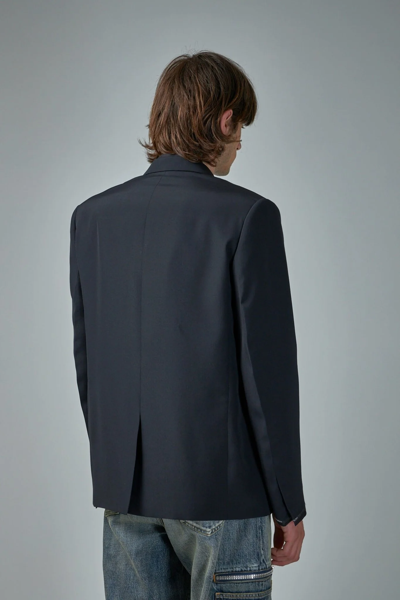 Slim Fit Jacket in Wool - Image 3