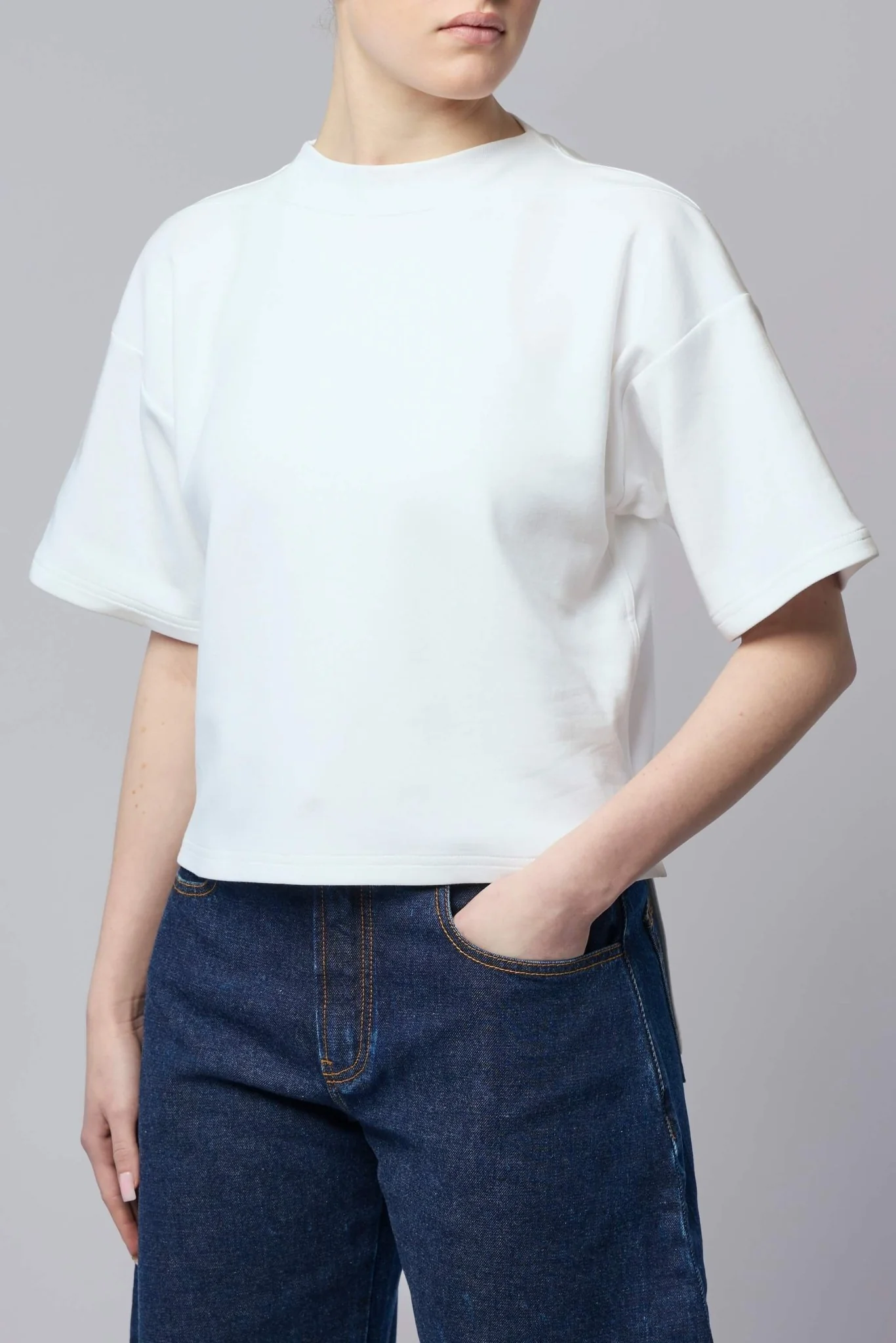 Boxy Cotton T-shirt - Image 3