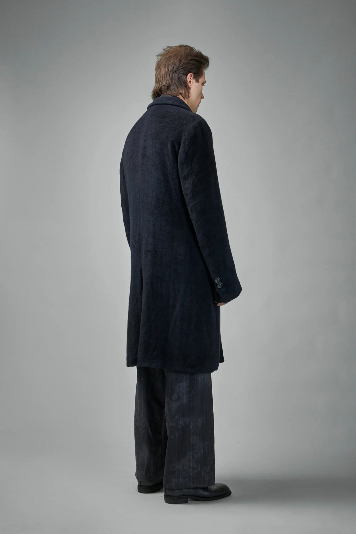 Pure Alashan Cashmere 3-ply Fully-Lined Como Silk Long Coat - Image 3