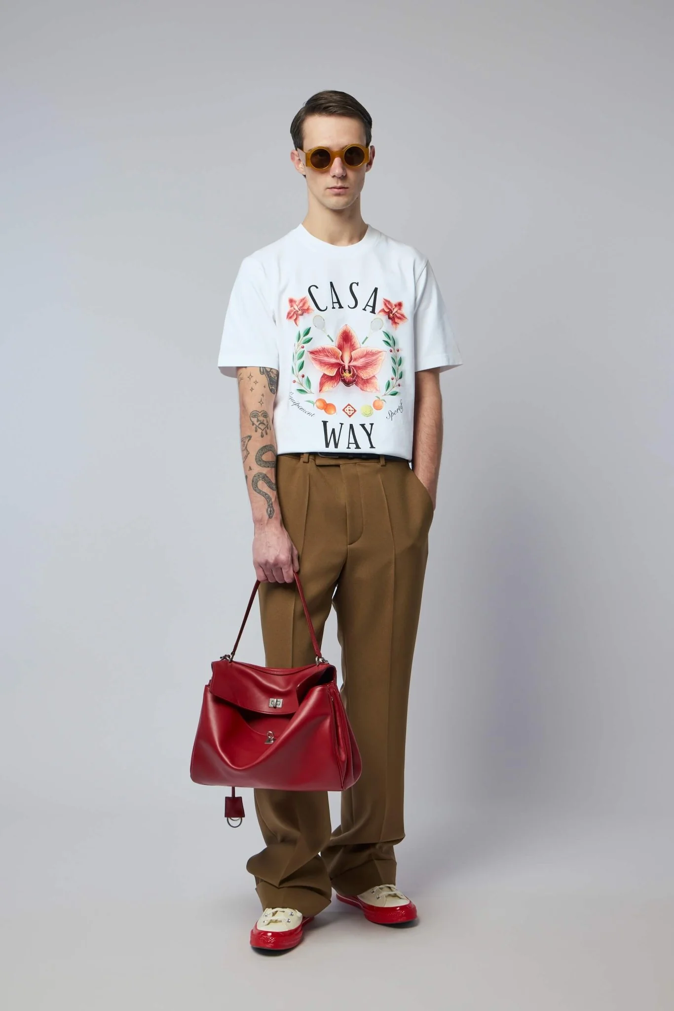 Casa Way Orchid Logo Short Sleeve T-shirt - Image 6