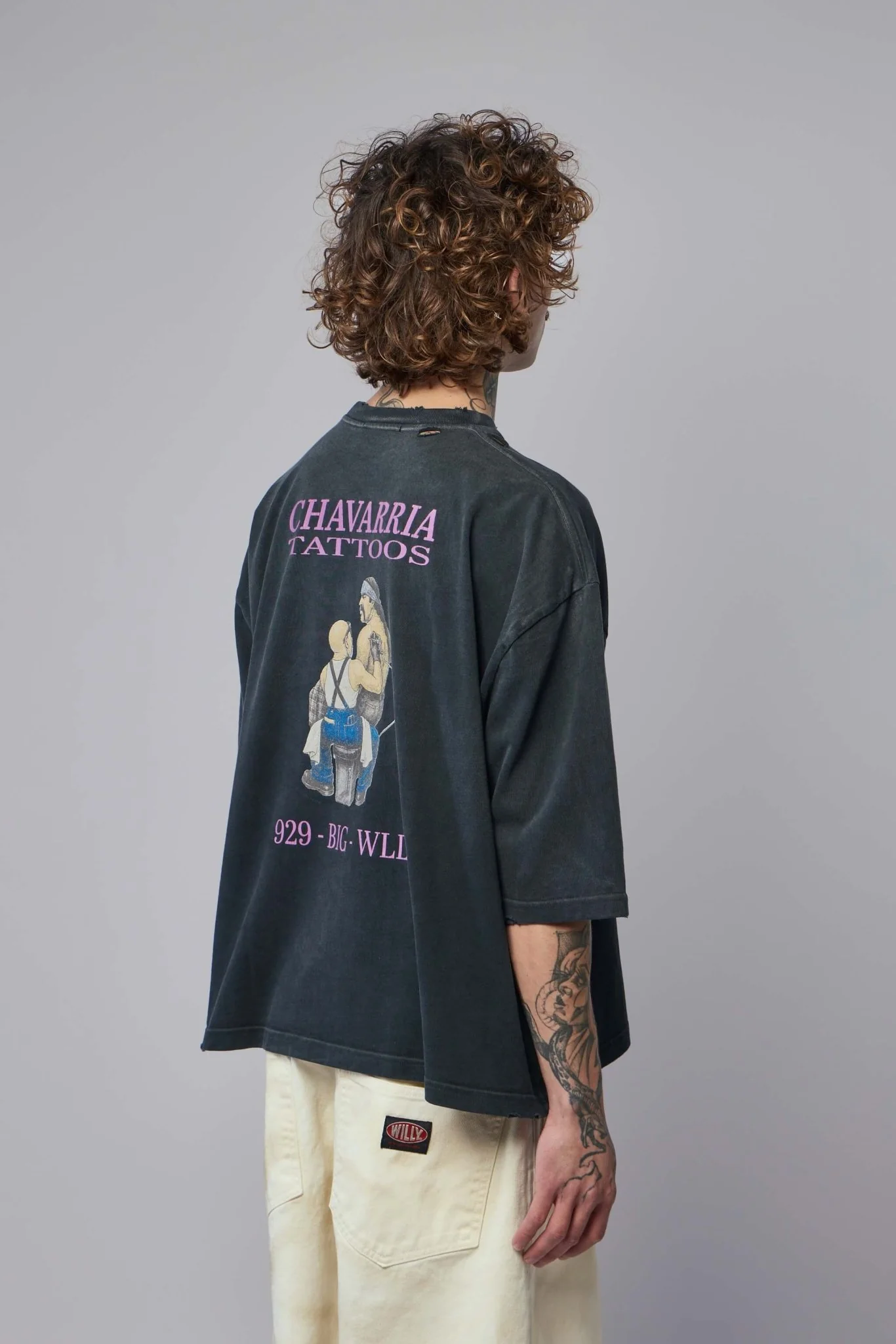 Willy Tattoo Buffalo Tee - Image 5