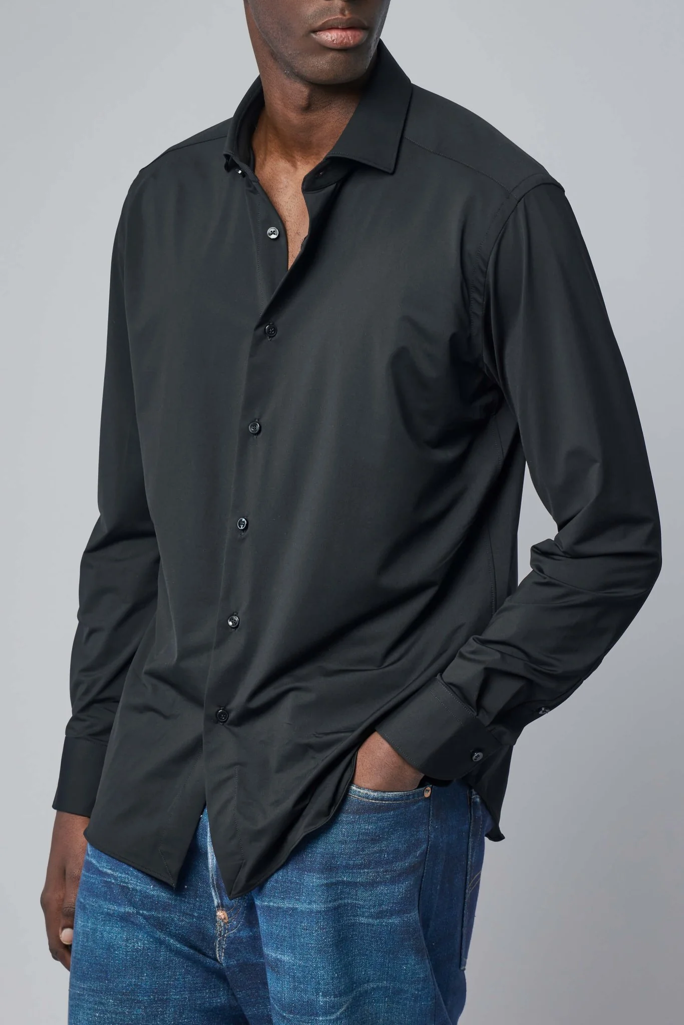 Active Stretch Jersey Shirt - Image 3