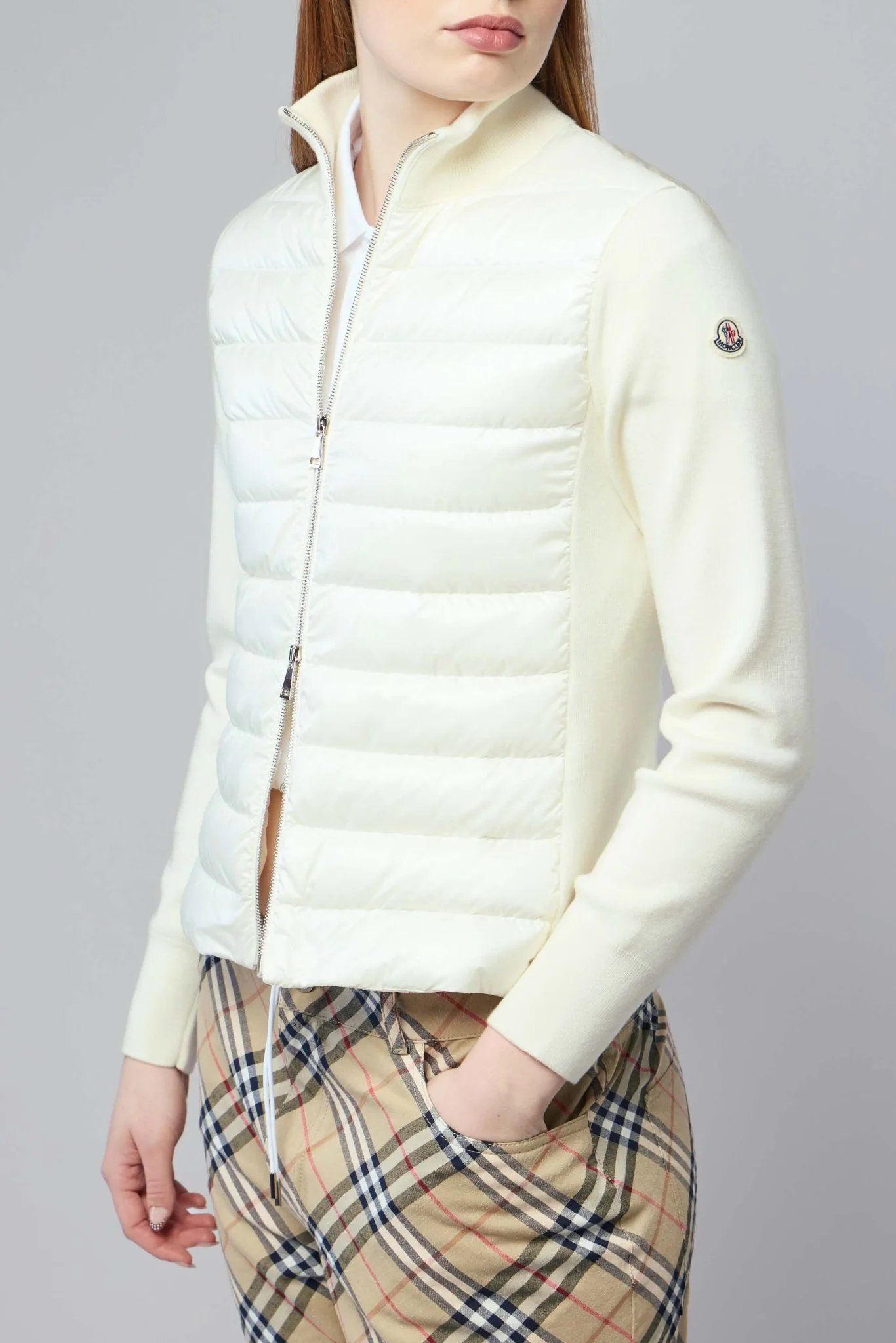 Padded Knit Cardigan - Image 3