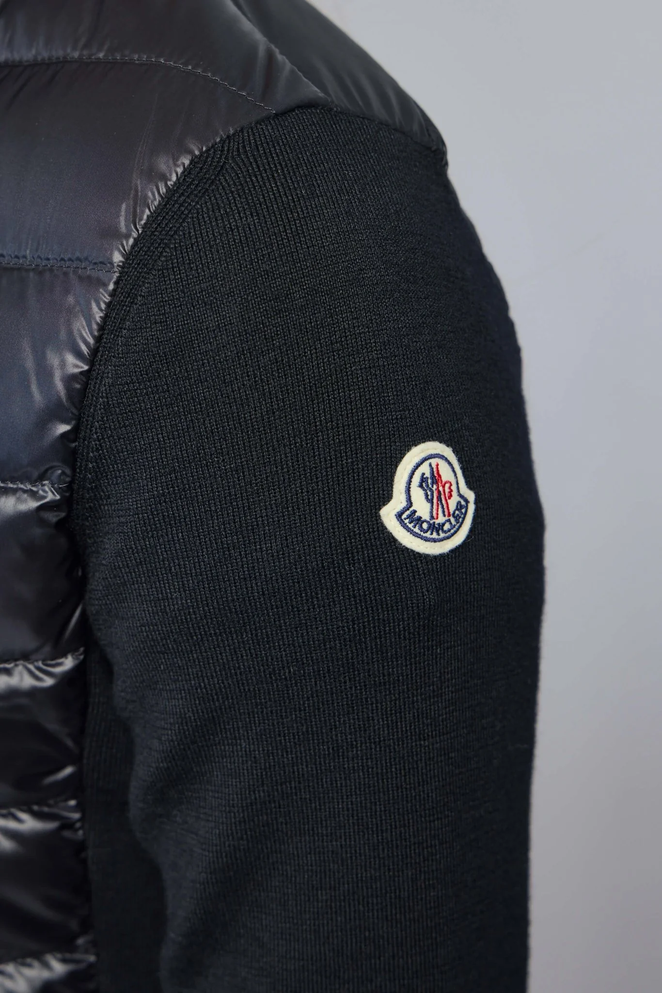 Padded Wool Zip-up Cardigan - Image 5