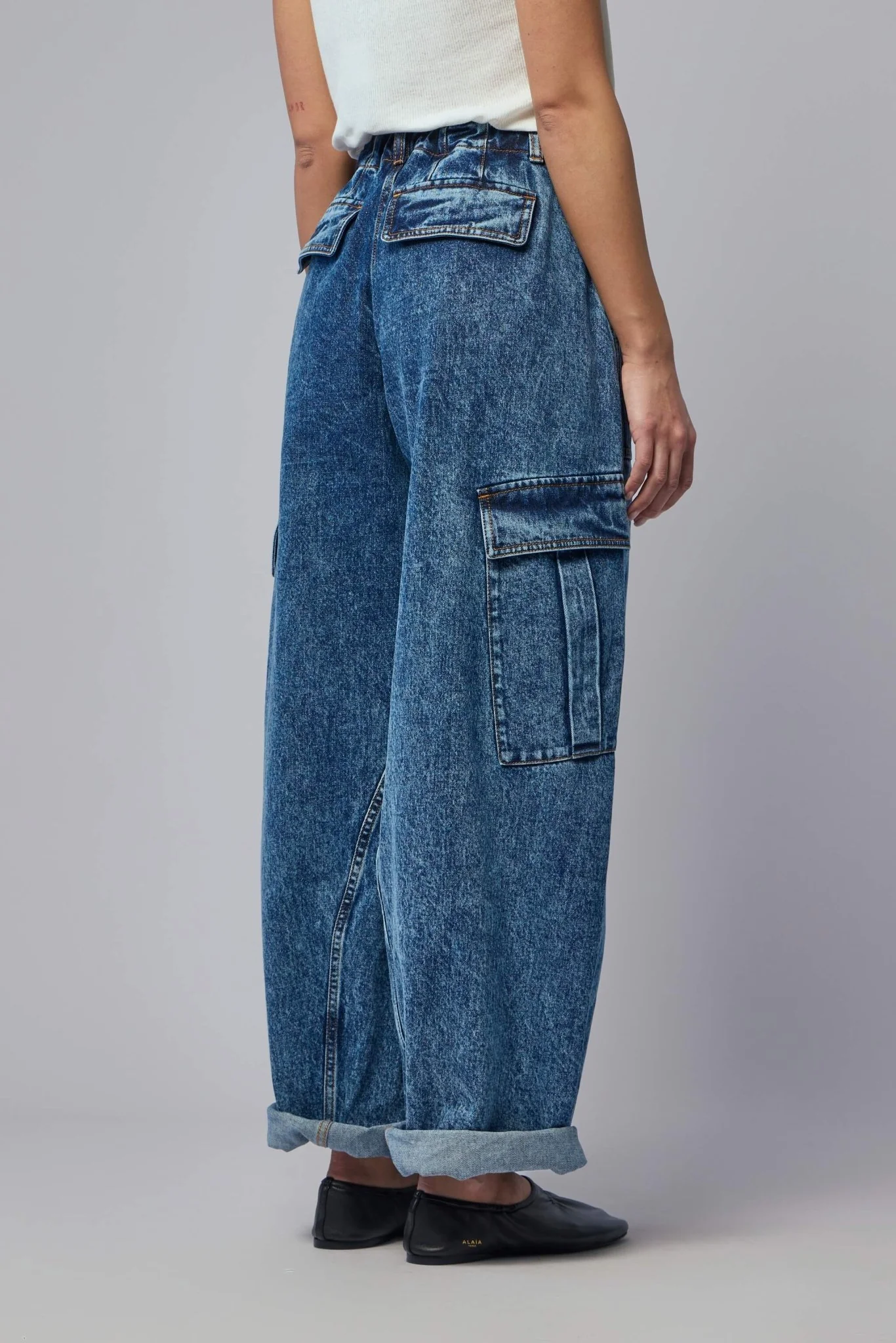 Cargo Denim Pants - Image 5