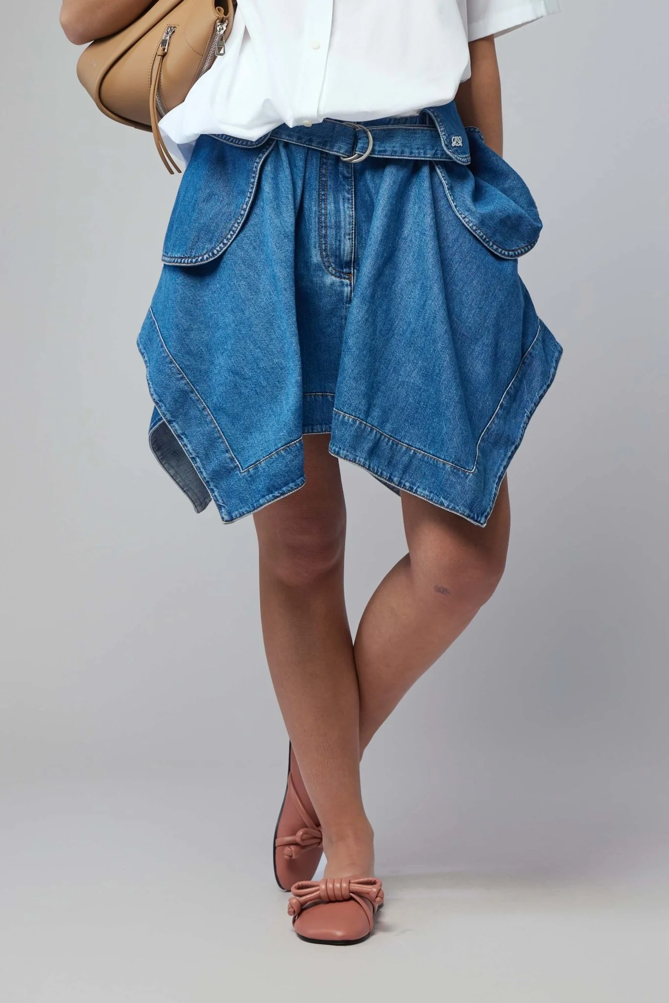 Cargo Skirt in Denim