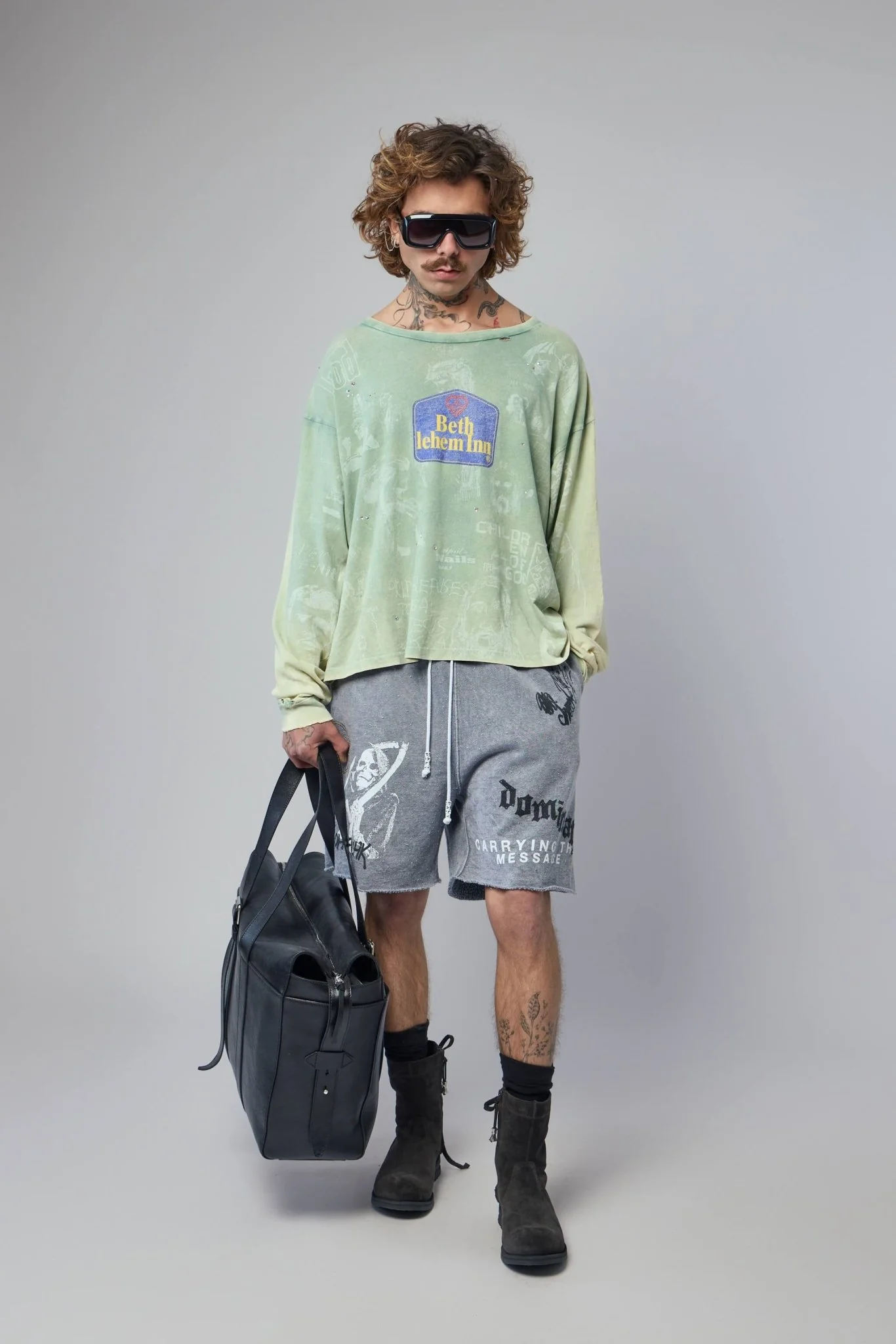 Carrying The Message Sweatshort - Image 8