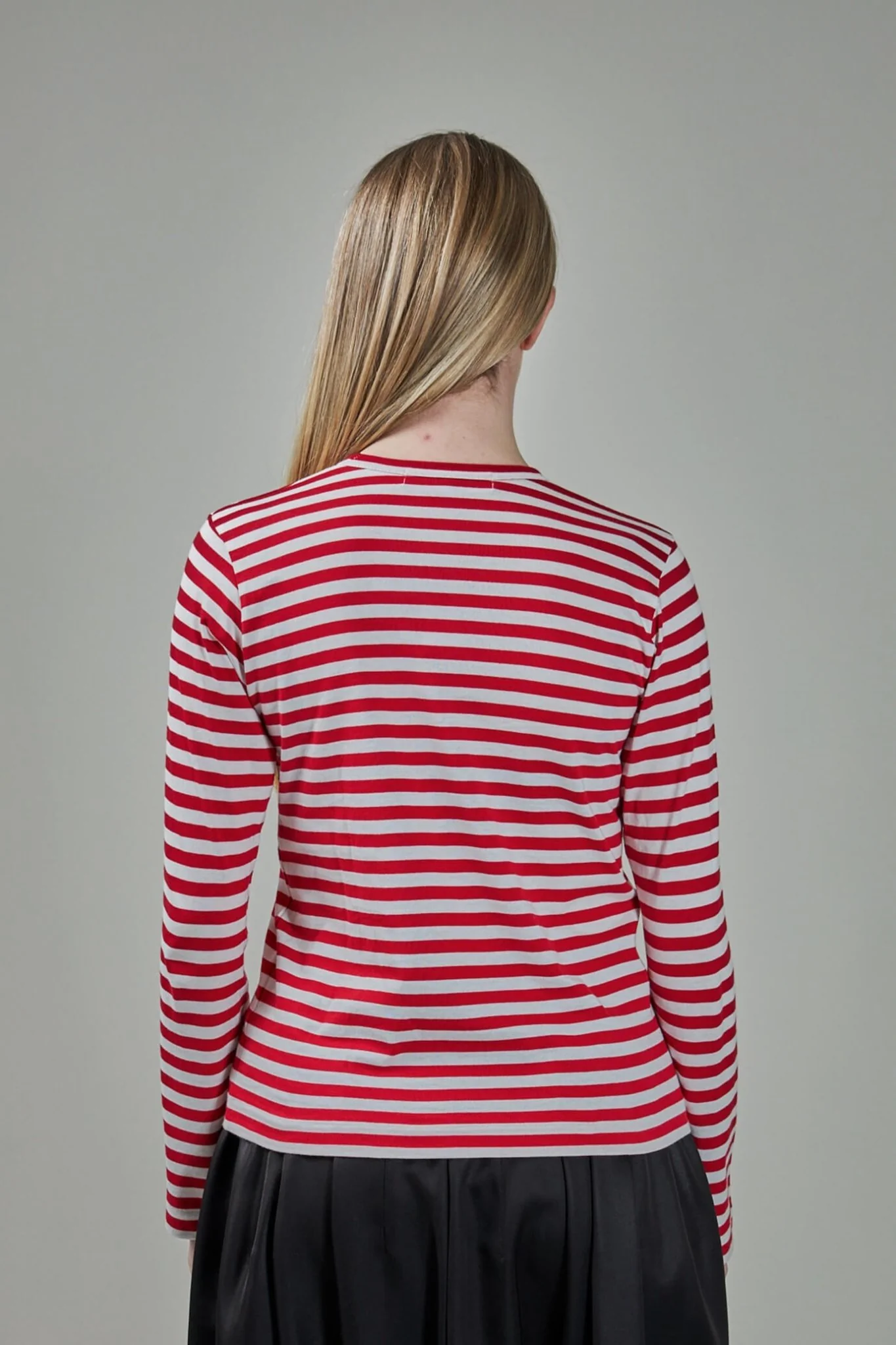 Ladies T-Shirt Knit Longsleeve - Image 3