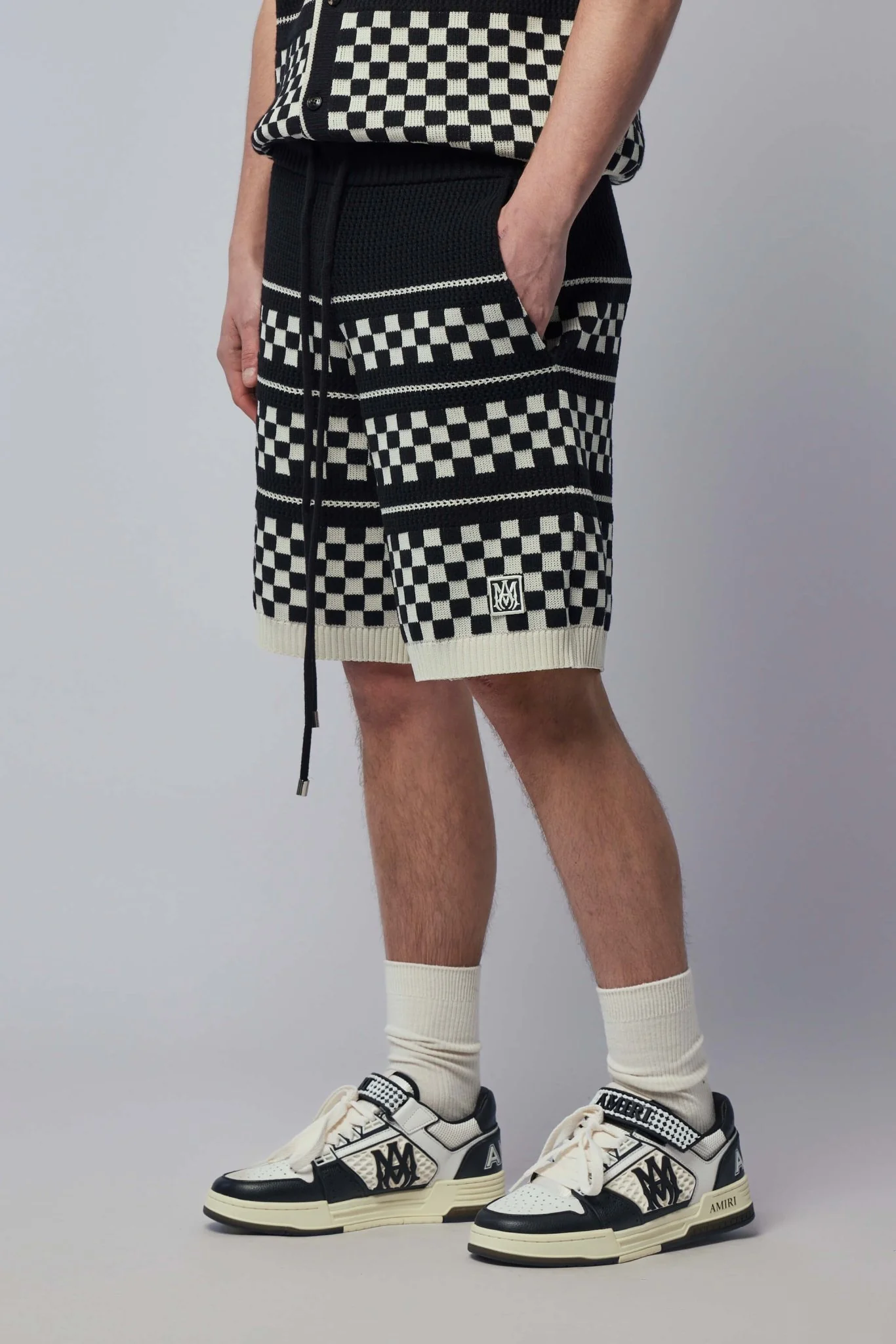 Checkered Mesh Short - Image 3