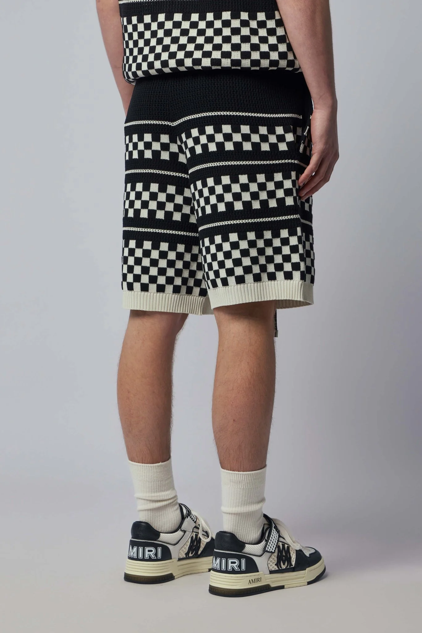 Checkered Mesh Short - Image 5