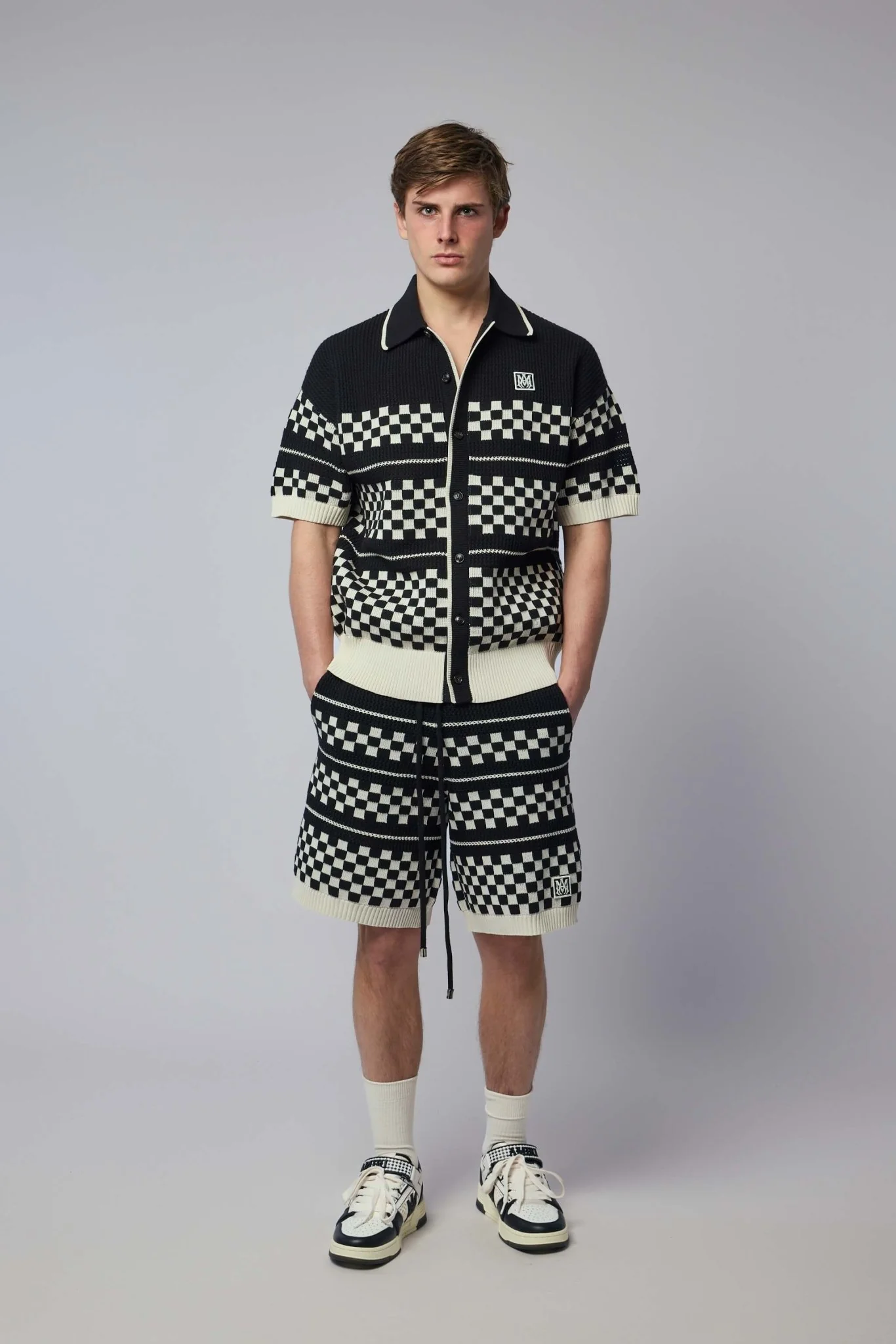 Checkered Mesh Short - Image 6
