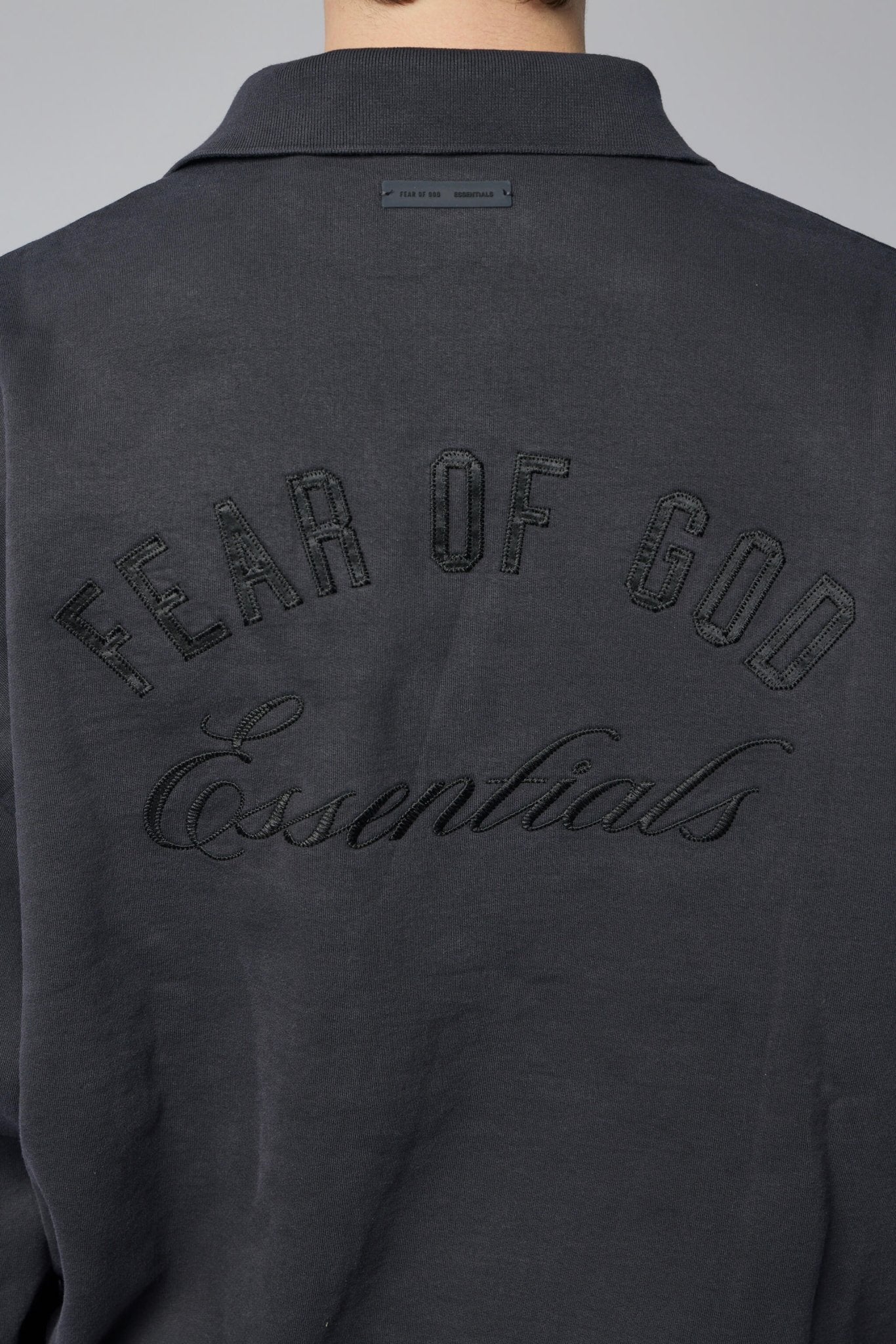 Embroidered Classic Polo Sweatshirt - Image 5