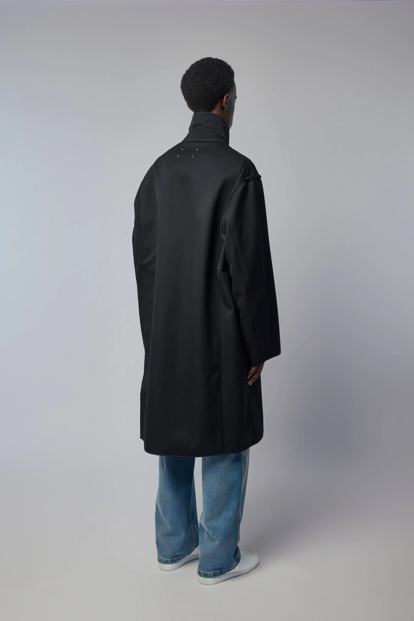 Reversible Checked Coat - Image 6