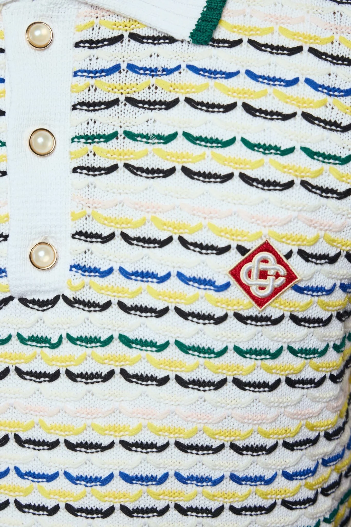 Tuck Stitch Polo Shirt - Image 4