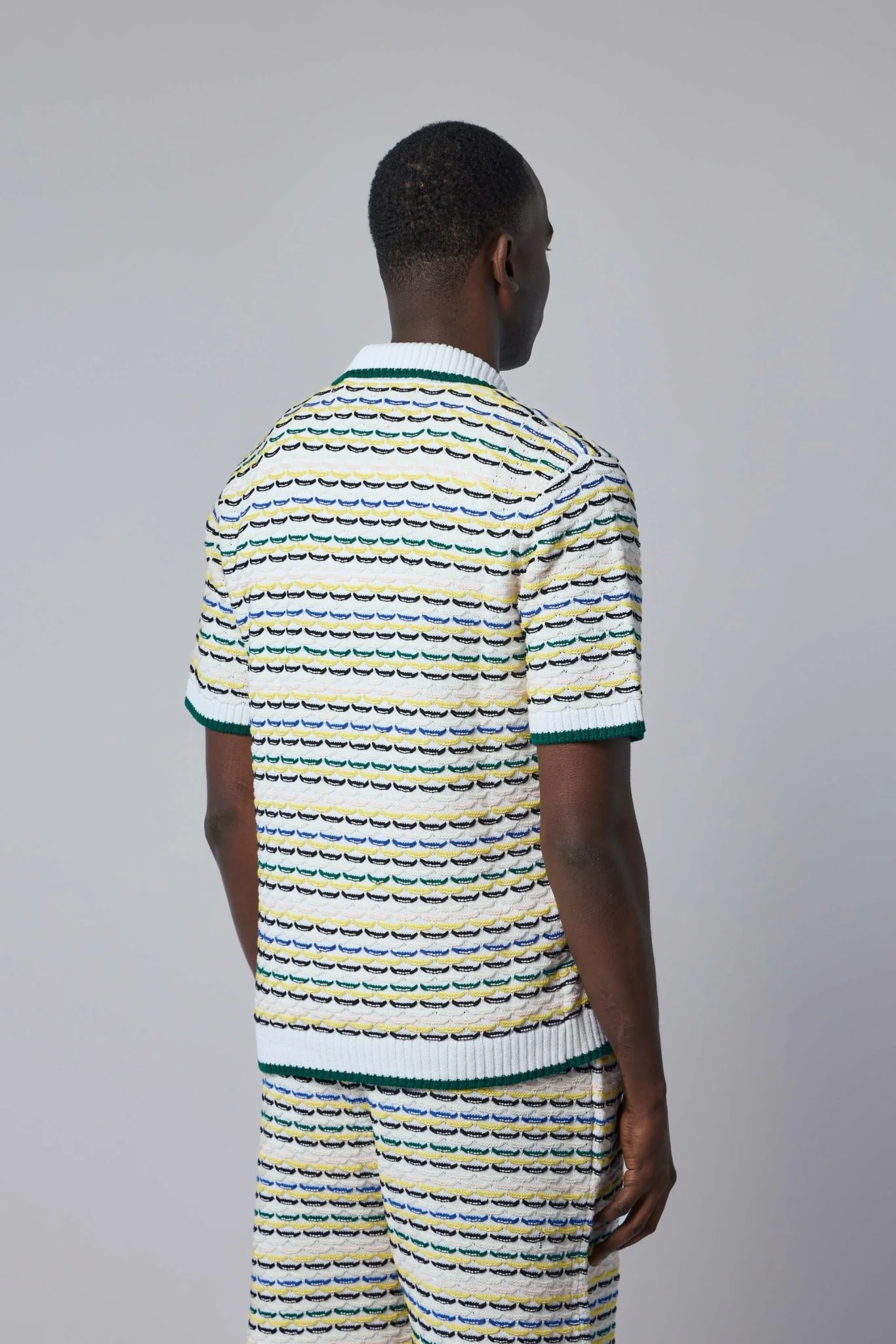 Tuck Stitch Polo Shirt - Image 5