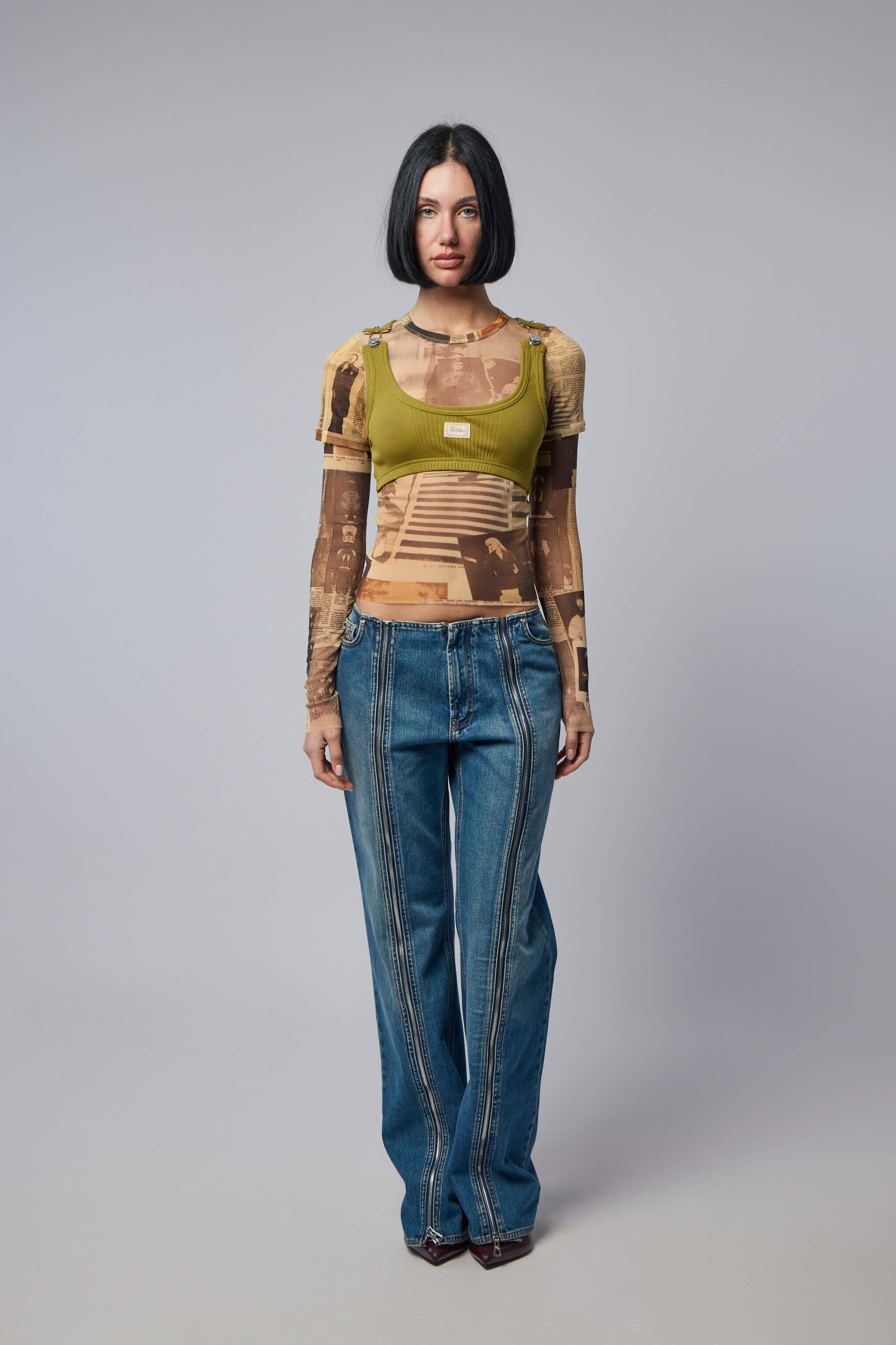 Cotton Ribbed Bra Top - Image 6