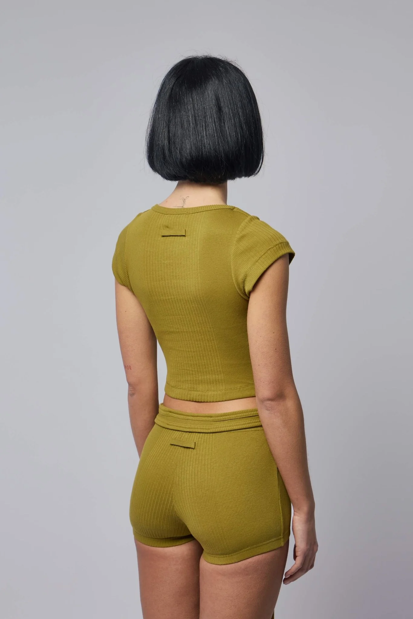 Ribbed Patch Baby T-shirt - Image 5