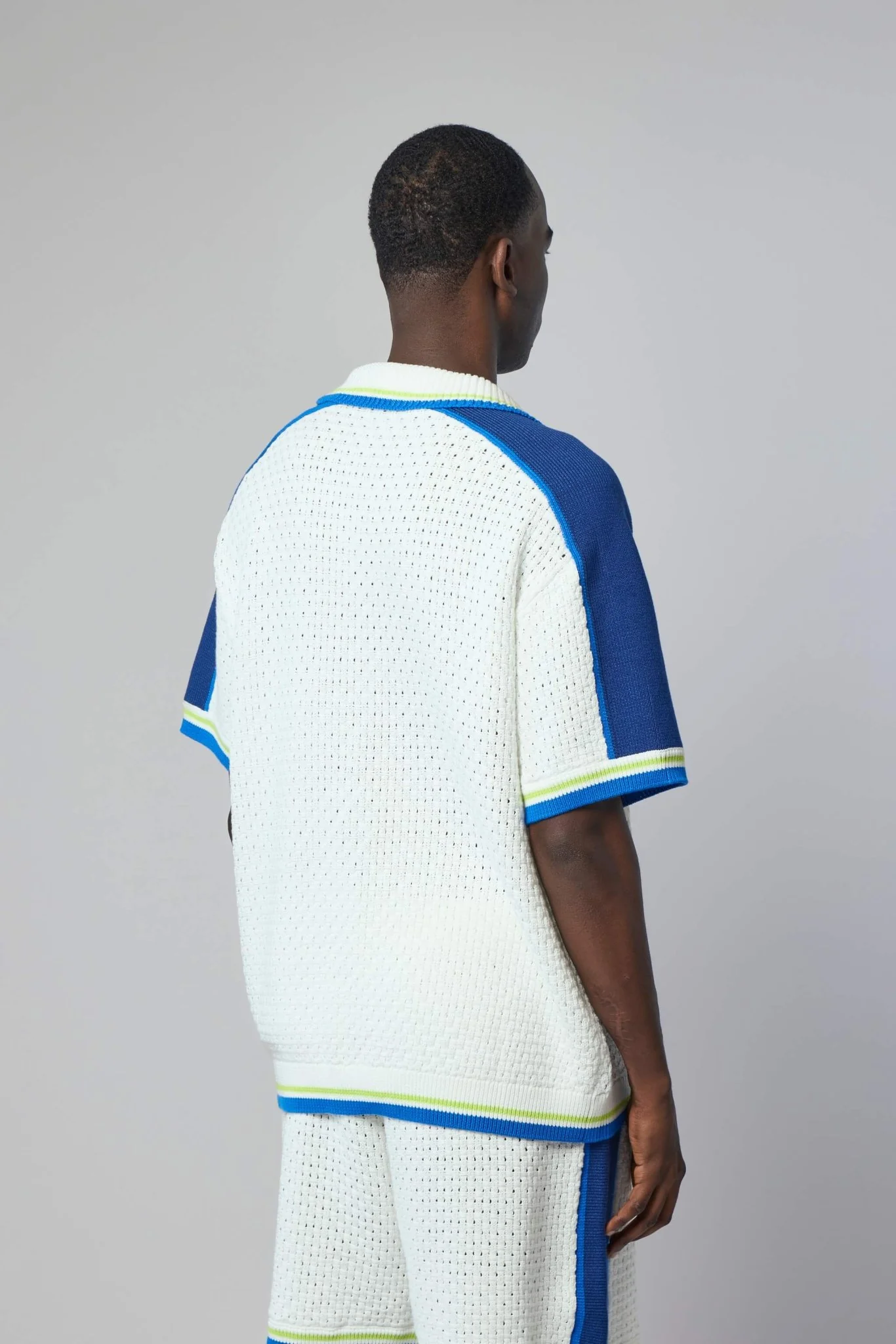 Short Sleeve Crochet Shirt - Image 5