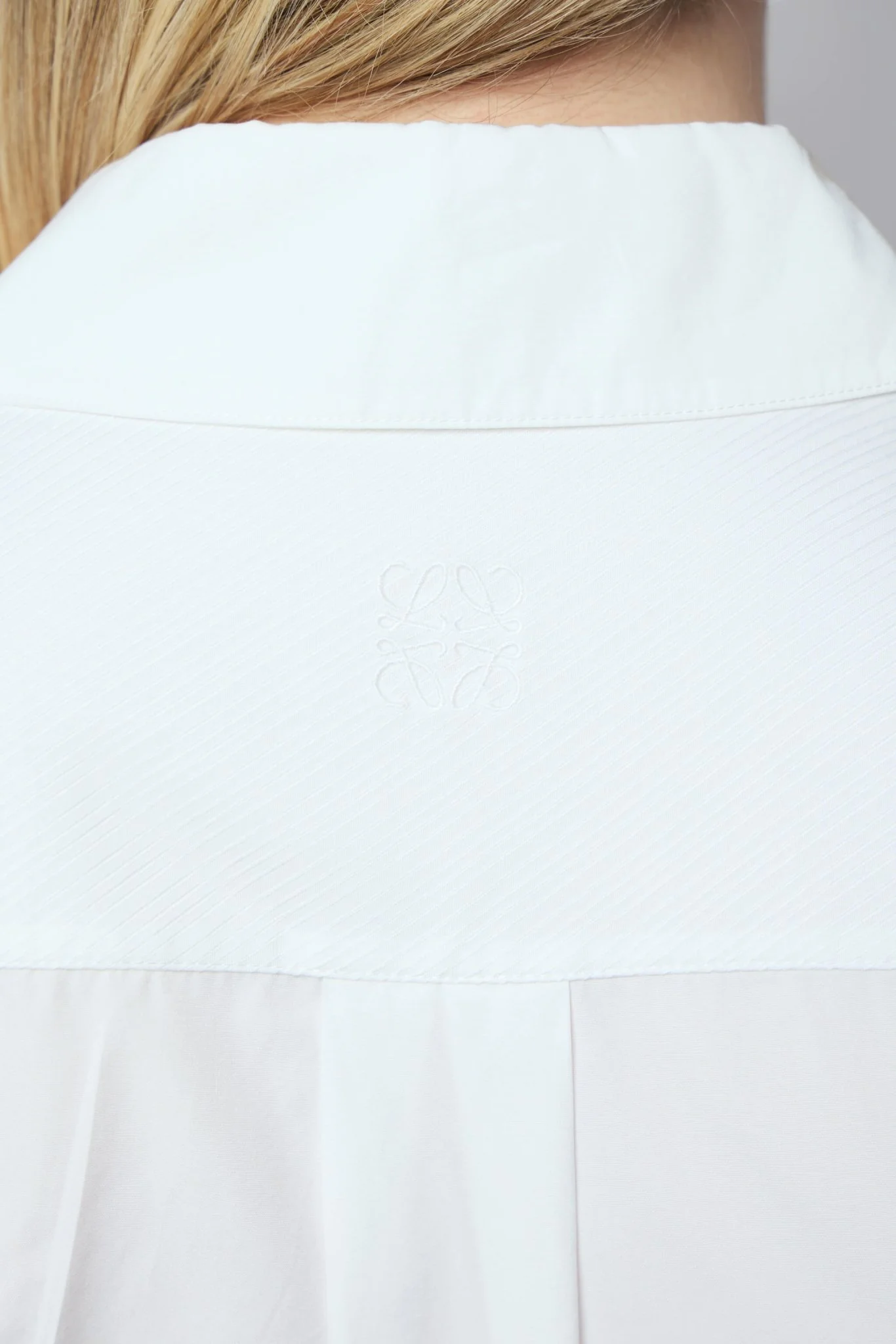 Draped Dress in Cotton - Image 7
