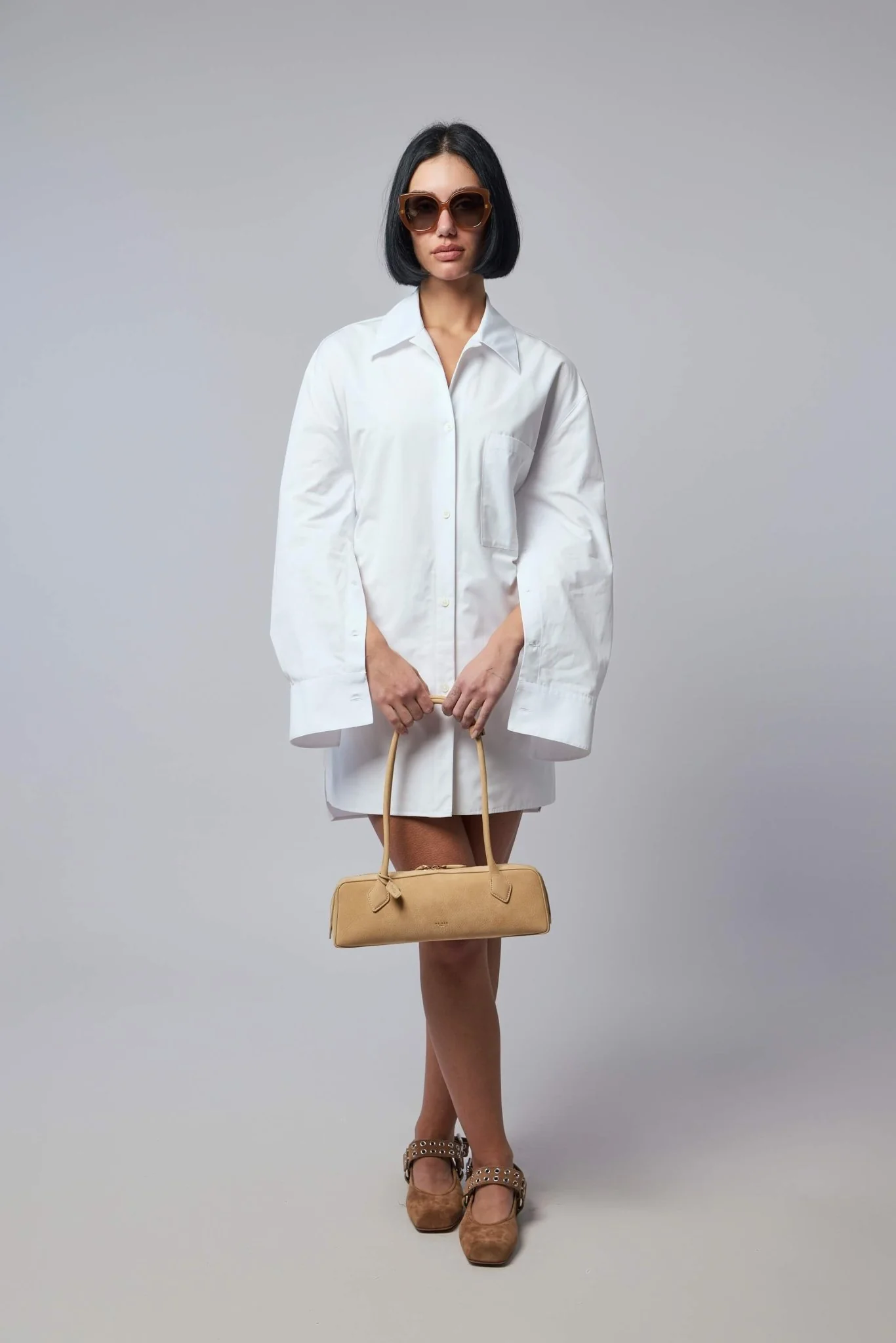 Cotton Shirt Dress
