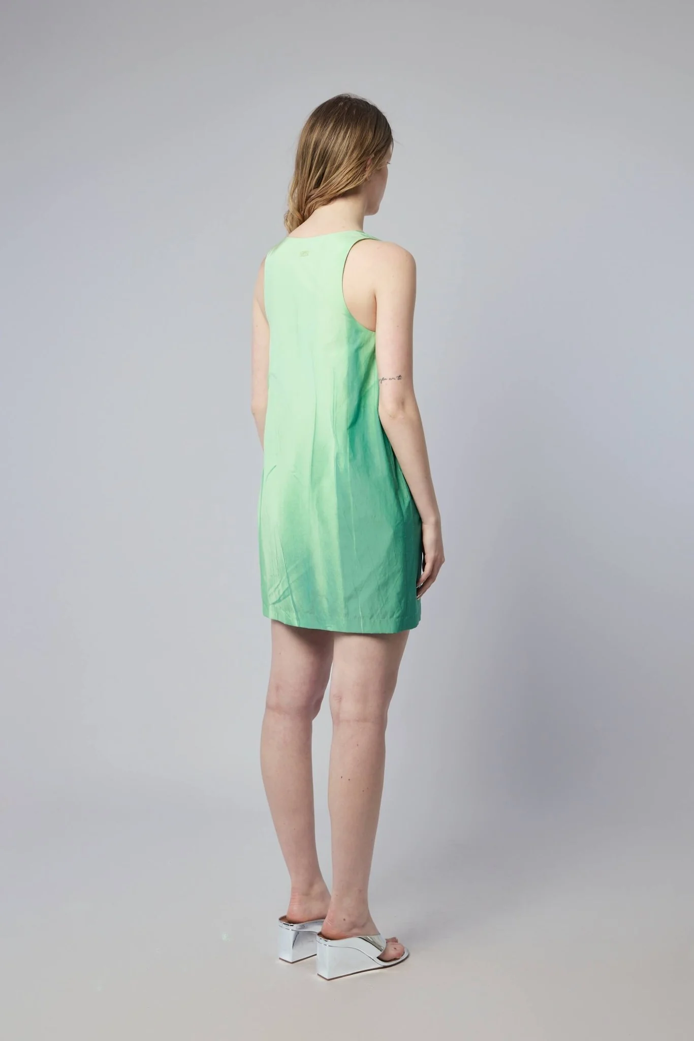 Dress in Technical Cotton - Image 6