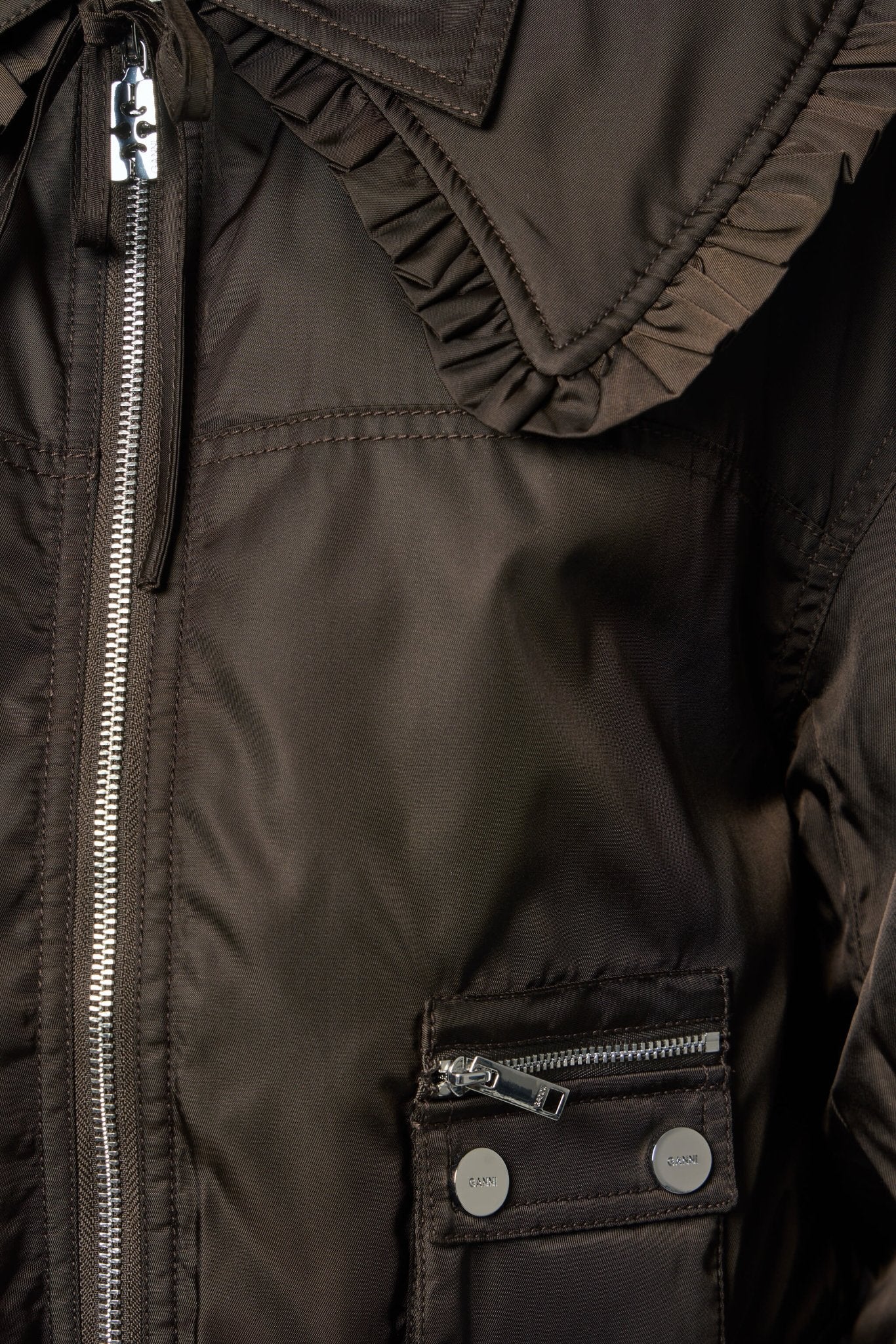 Duchesse Nylon Bomber Jacket - Image 4
