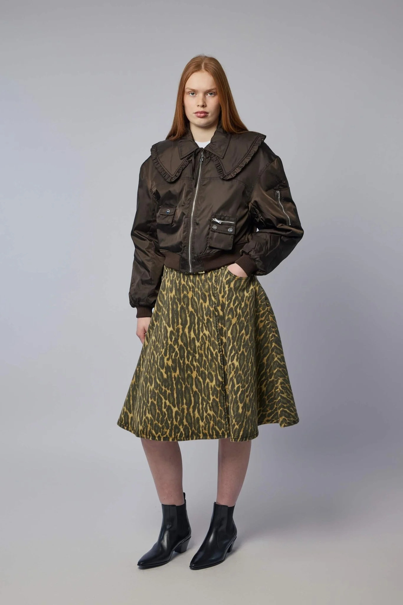 Duchesse Nylon Bomber Jacket - Image 7