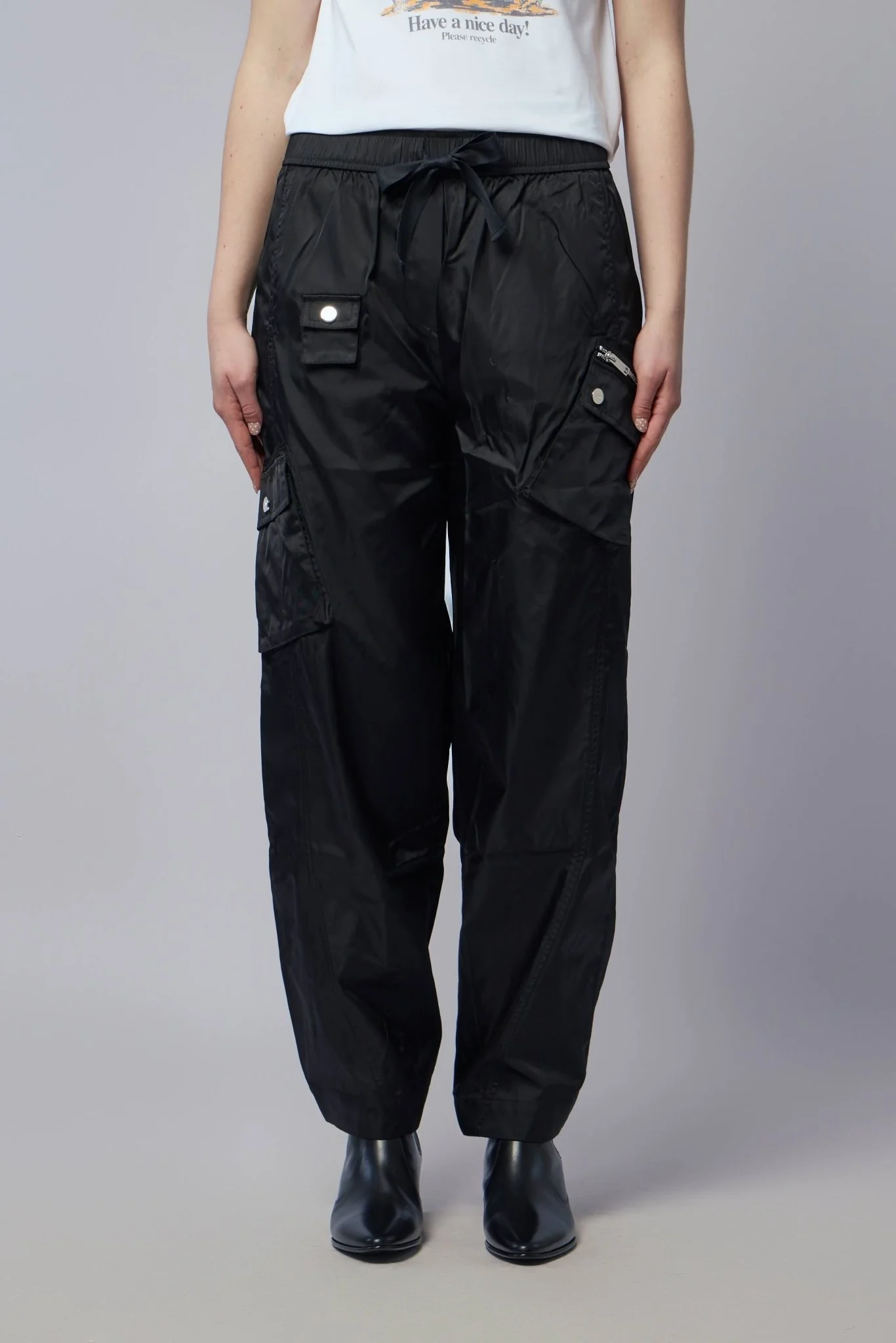 Nylon Elasticated Pants - Image 2