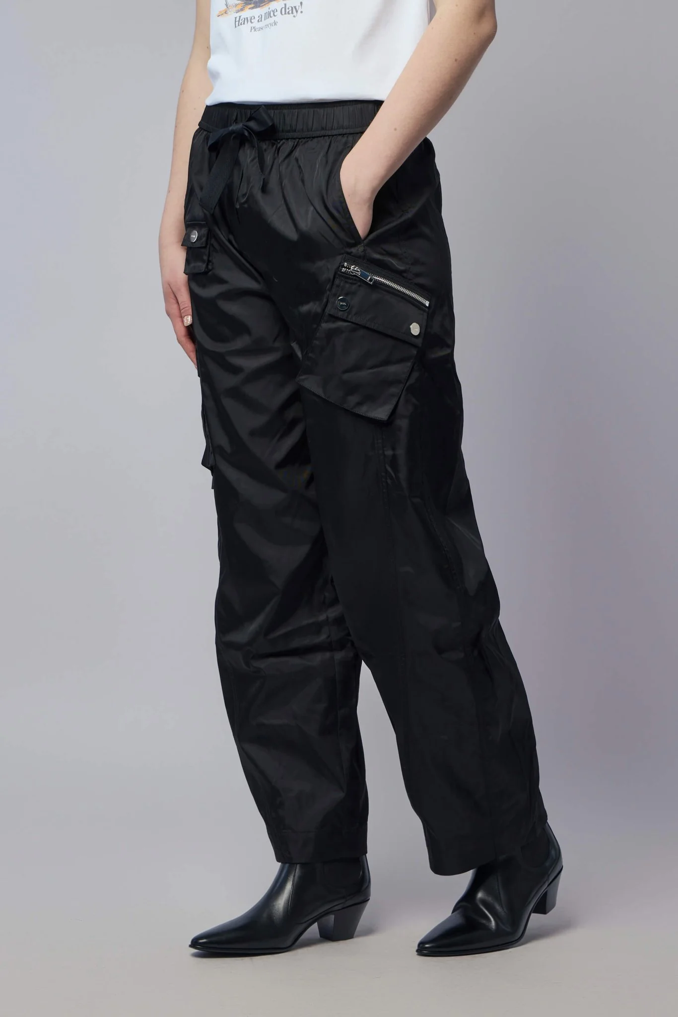 Nylon Elasticated Pants - Image 3