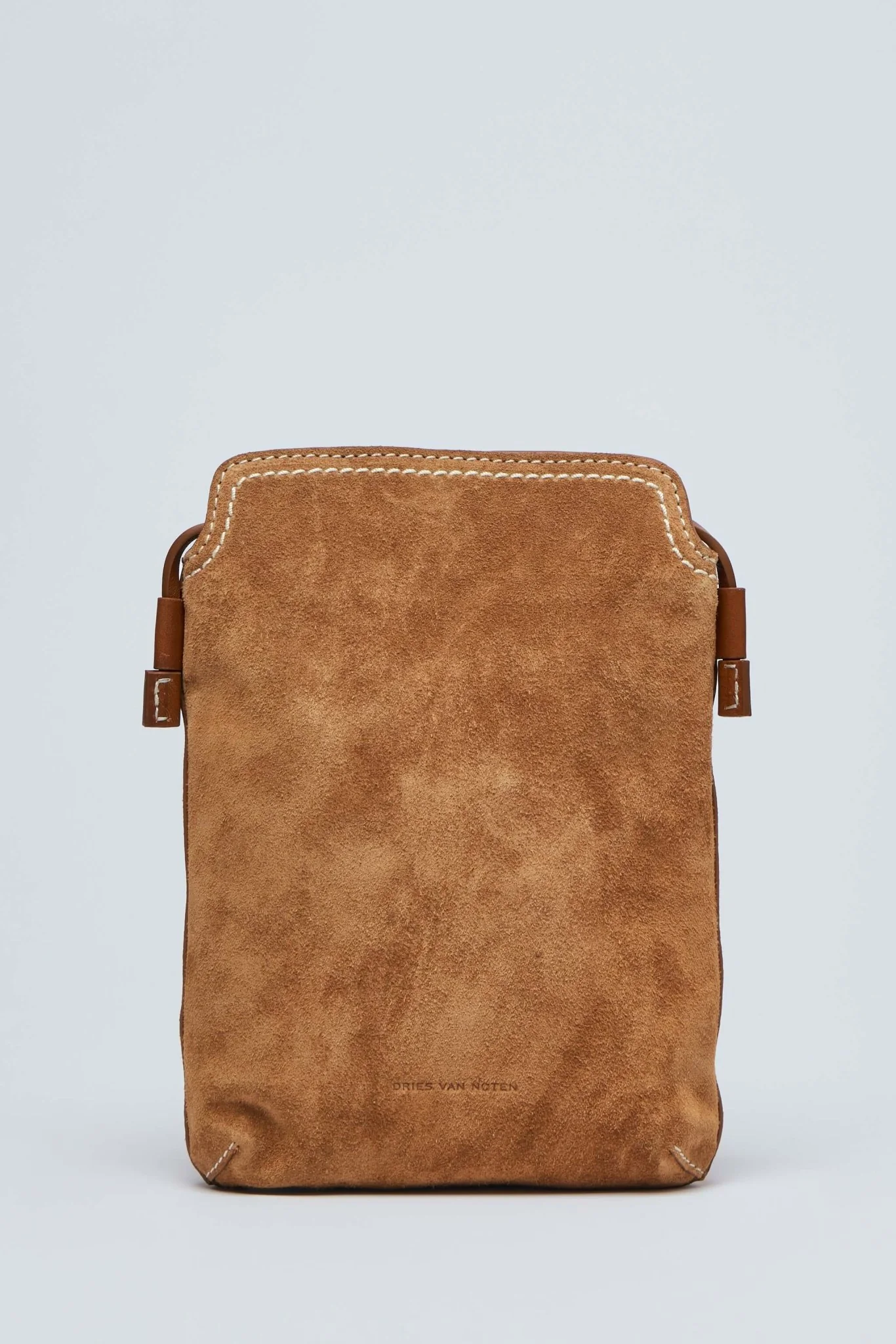 Pleated Leather Clutch - Image 3