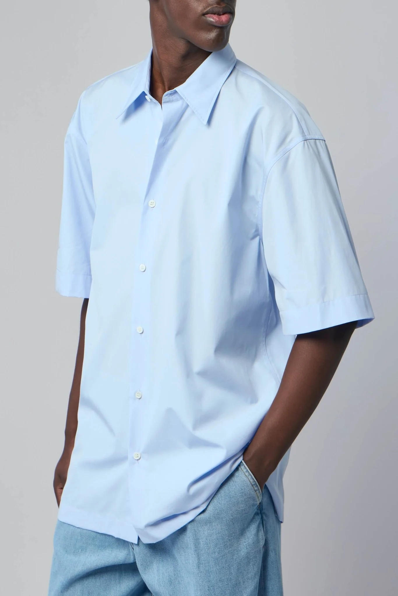 Short Sleeve Cotton Shirt - Image 3