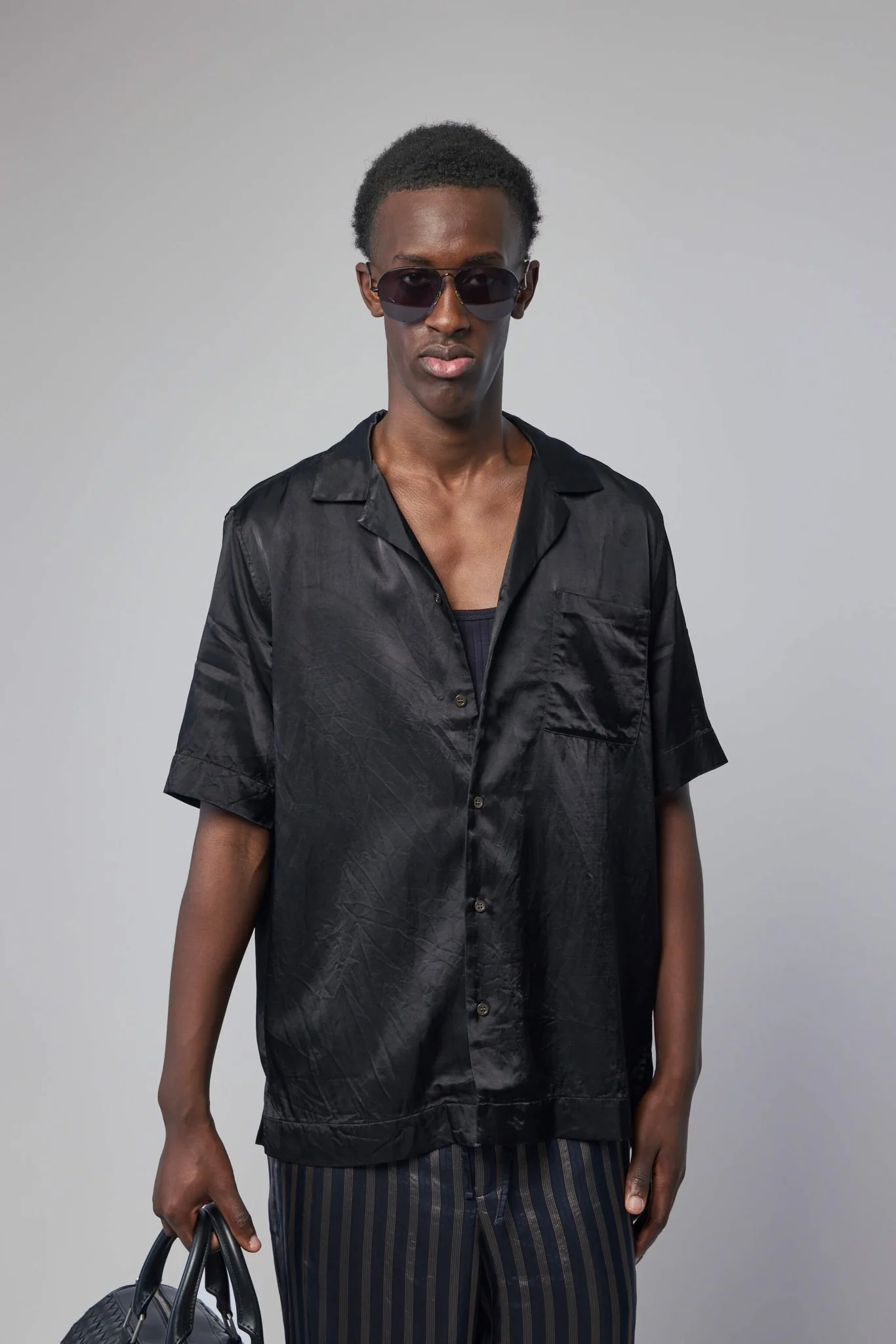 Boxy Viscose Shirt