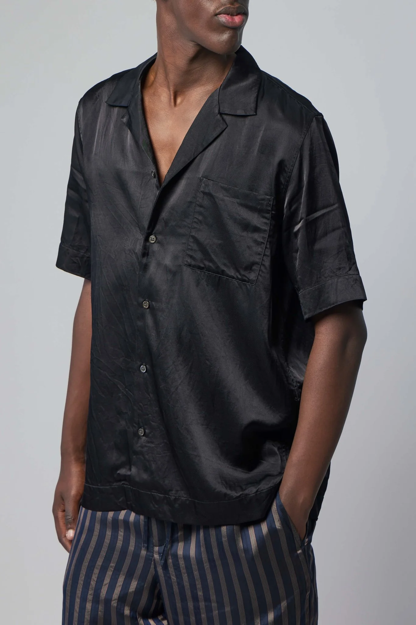 Boxy Viscose Shirt - Image 3