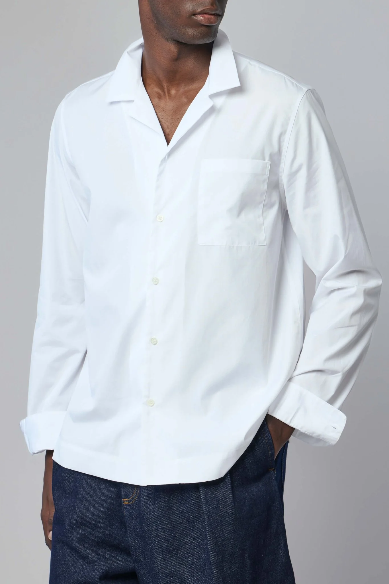 Boxy Cotton Shirt - Image 3