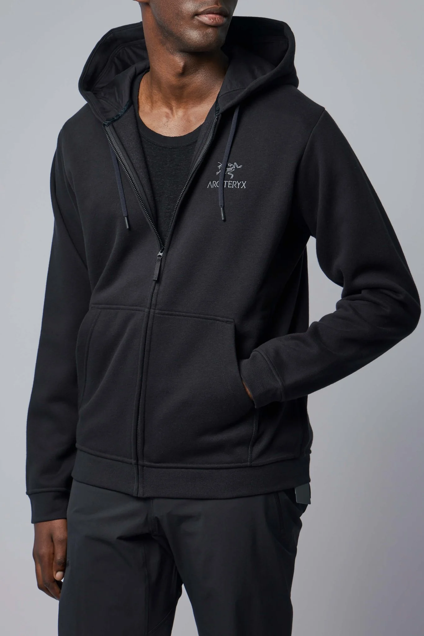 Emblem Fleece Full Zip Hoody - Image 3