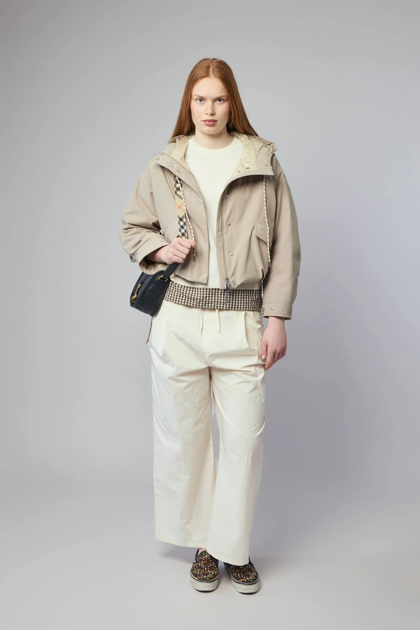 Eucalyptus Hooded Short Down Jacket - Image 7