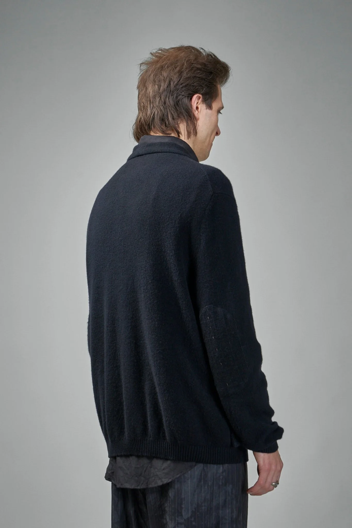 Handmade 8 Button-front V-neck Cardigan Sweater - Image 3