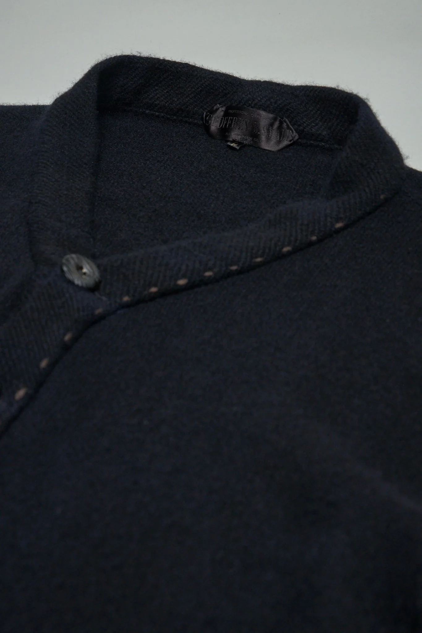Handmade 8 Button-front V-neck Cardigan Sweater - Image 5