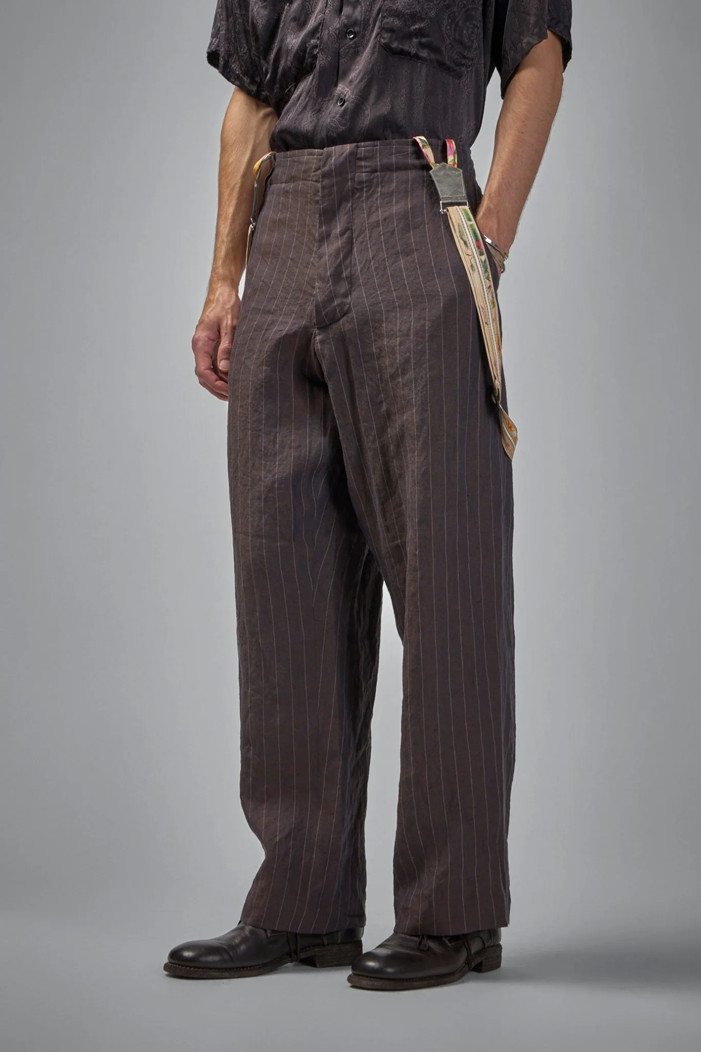 's Reproduction Work Suspender Trouser - Image 3