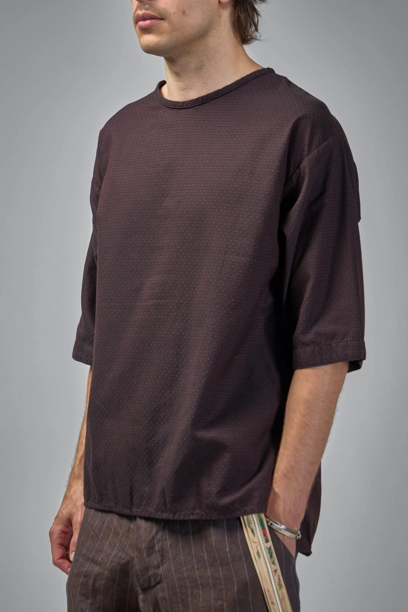 Tailored Crew Neck T-shirt - Image 4